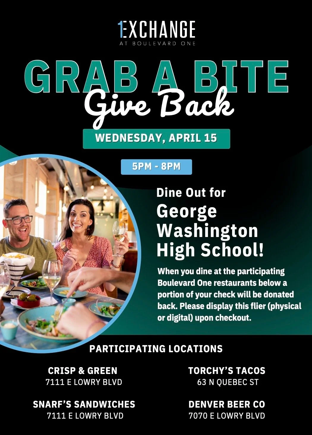 School Give Back Night