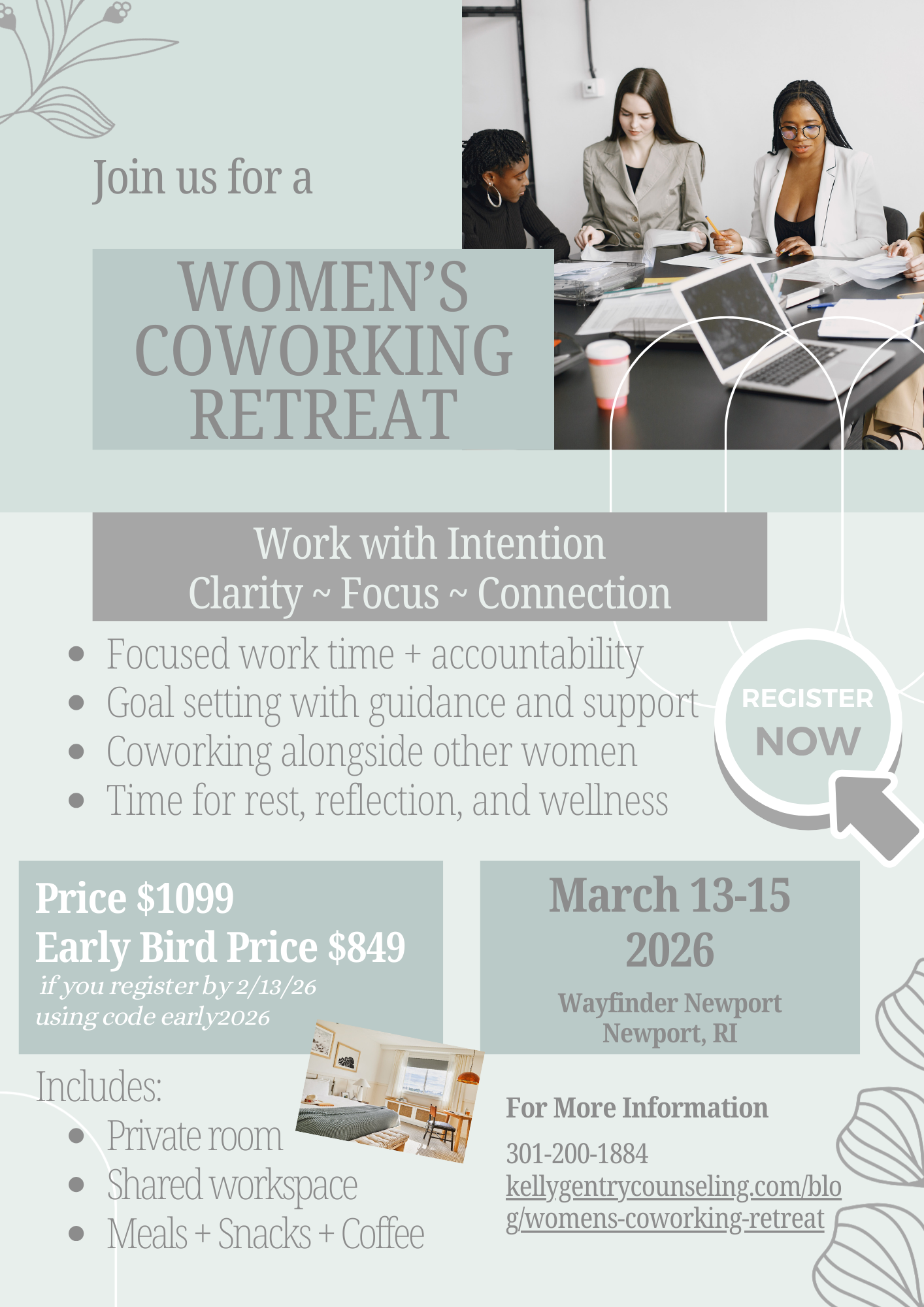 Women’s coworking retreat