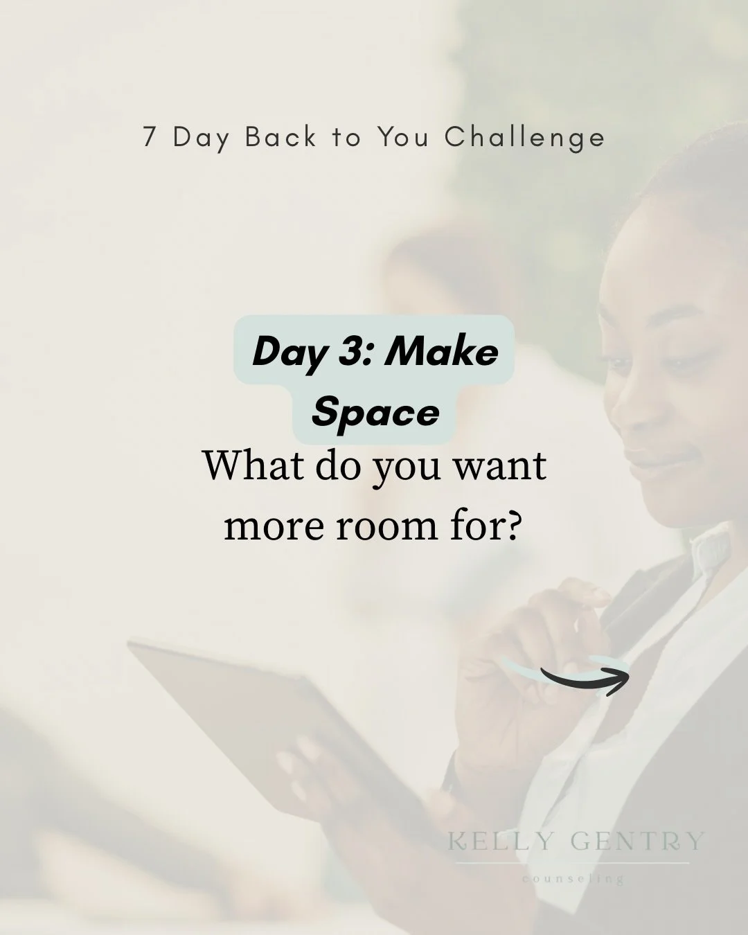 Day 3 prompt: Make space&hellip;
What do I want more of this season?
#womensupportingwomen #mentalhealth #backtoyouchallenge #makespace #therapist