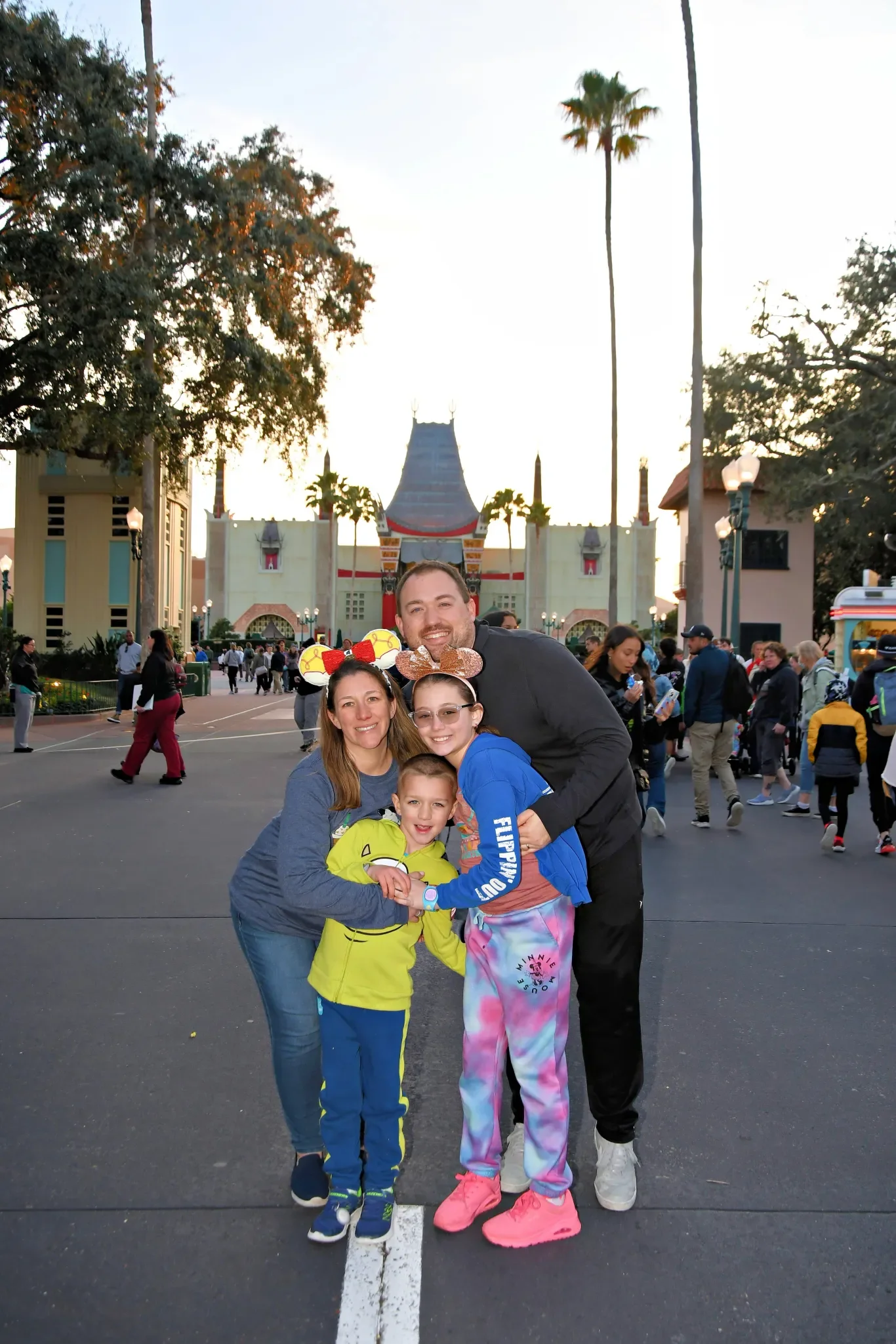 kelly gentry family at disney resort