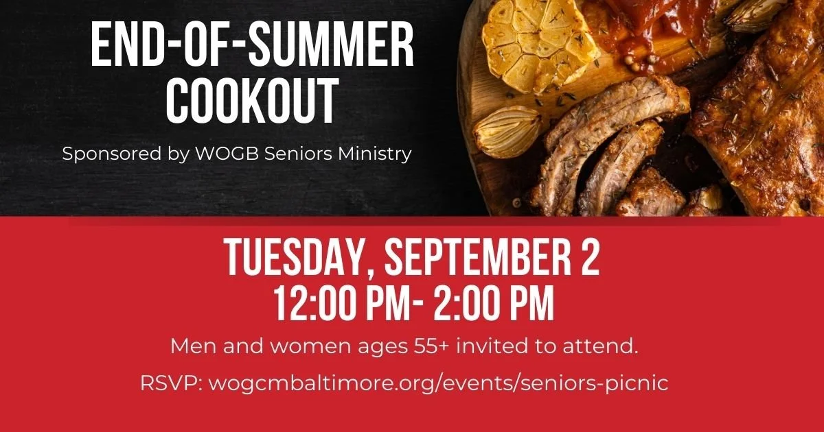 End-of-Summer Cookout