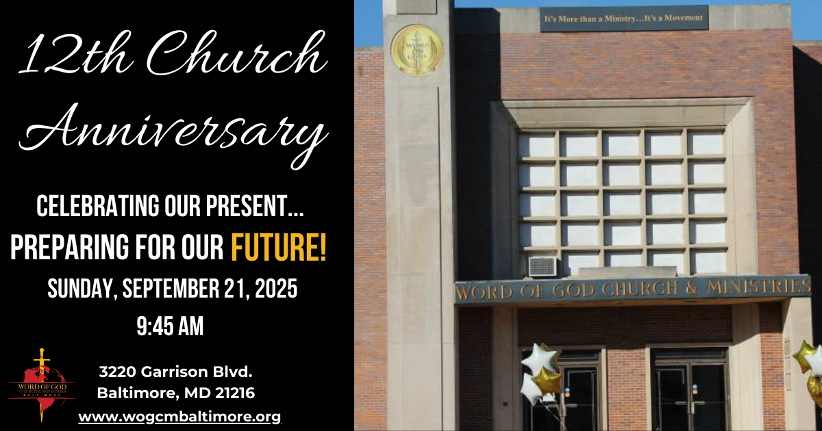 12th CHURCH ANNIVERSARY