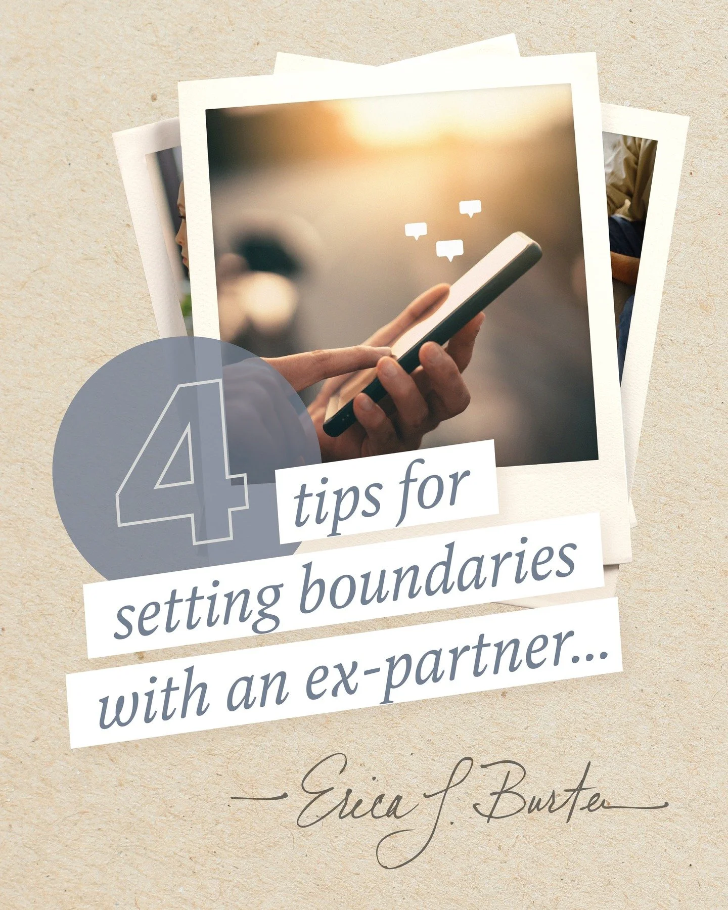 Boundaries aren&rsquo;t about conflict, they&rsquo;re about protecting your peace and creating healthy space for everyone involved.

From communication to co-parenting, clear boundaries can ease tension and reduce misunderstandings. Here are some tip