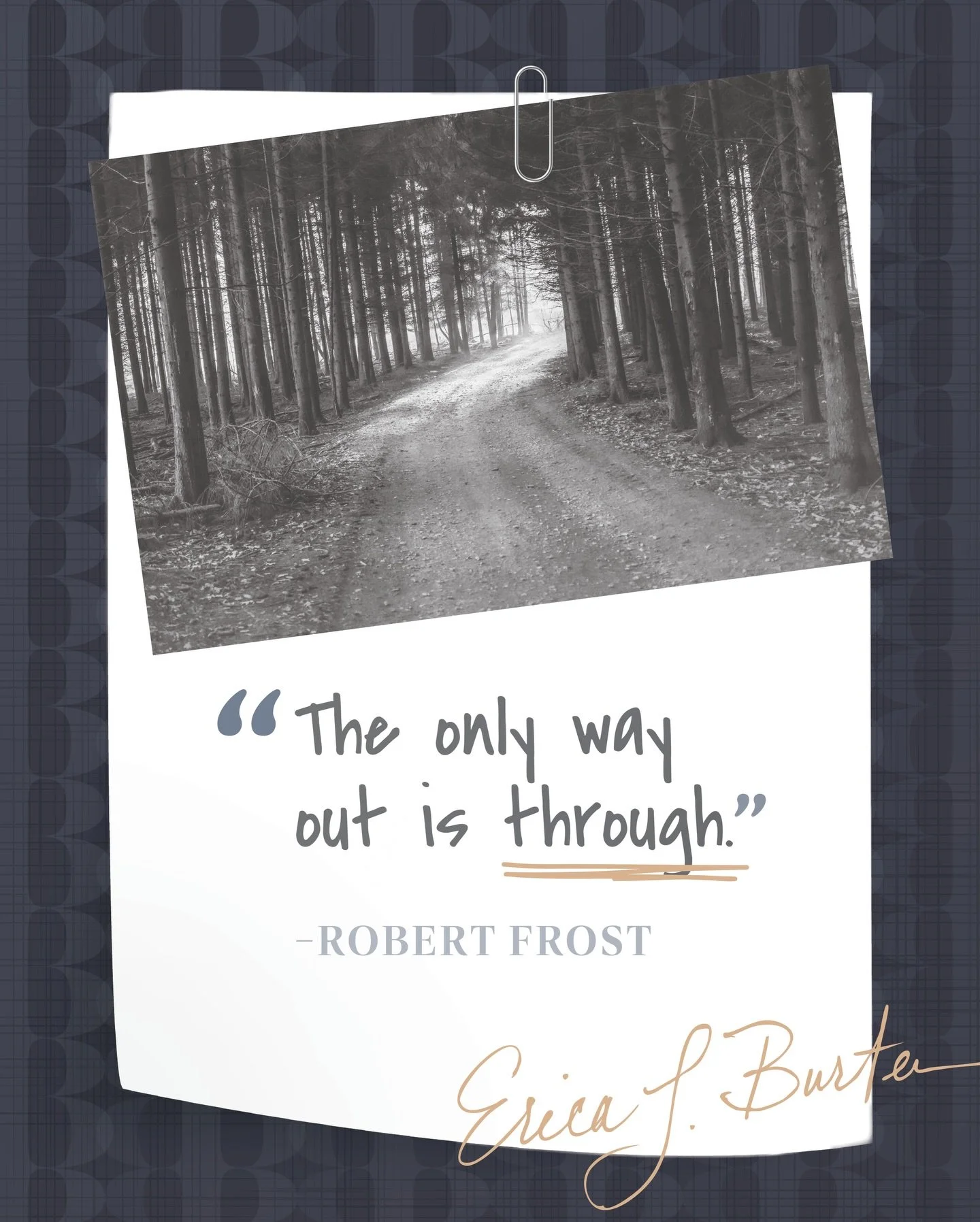 If you feel like you&rsquo;re standing in your own &ldquo;yellow wood,&rdquo; faced with a path you never expected to choose, remember this: the only way out is through. At Erica Burten Law, we walk that path with you&mdash;helping you move forward w