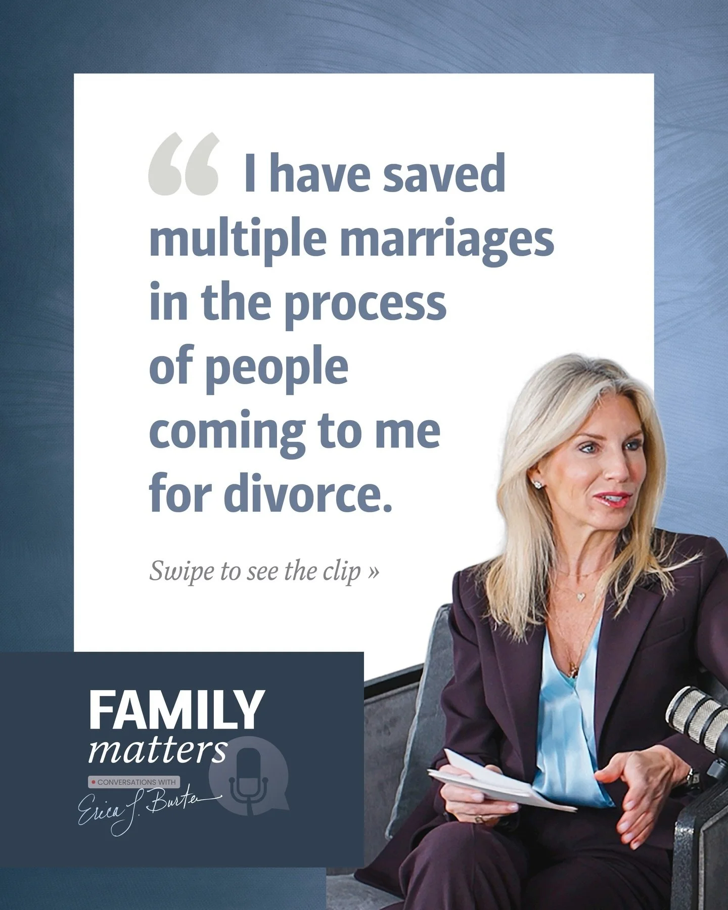 You might not expect this from a family law&nbsp;attorney, but sometimes divorce isn&rsquo;t the answer. In this episode of Family Matters, Mark Harrison and I talk about the personal and financial factors to weigh before making that decision.

Liste