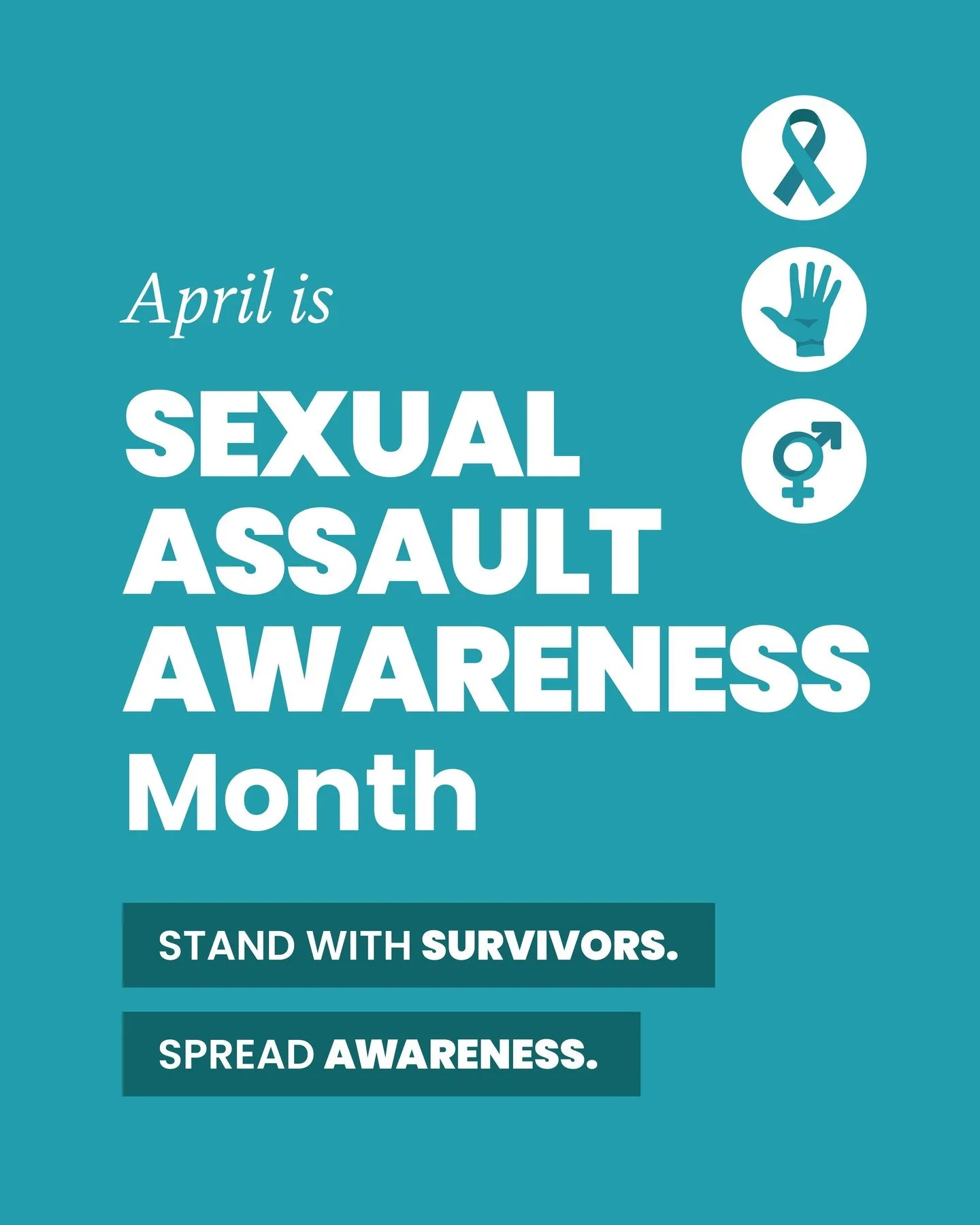 We stand with every survivor and are honored to do work that helps empower people to leave dangerous situations. Learn more about expanding prevention of sexual violence and how survivors can find support at the resources above.

We're also here to h