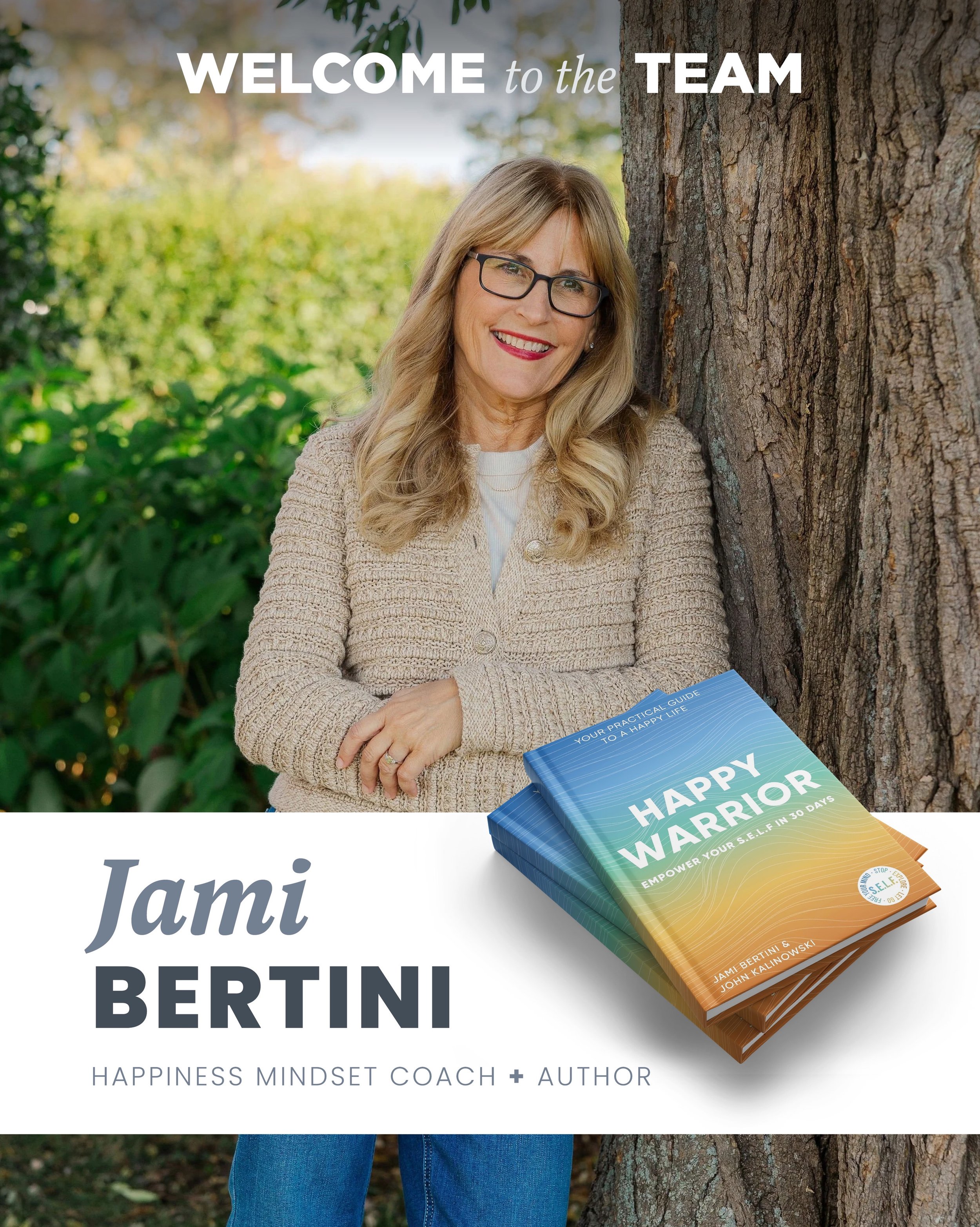 We&rsquo;re so excited to welcome Jami Bertini to Erica Burten Law!

As the Happiness Mindset Coach, an NYU-certified Life Coach, CDC Divorce Coach, and author of&nbsp;Happy Warrior, Jami brings insight, warmth, and a powerful perspective to the work