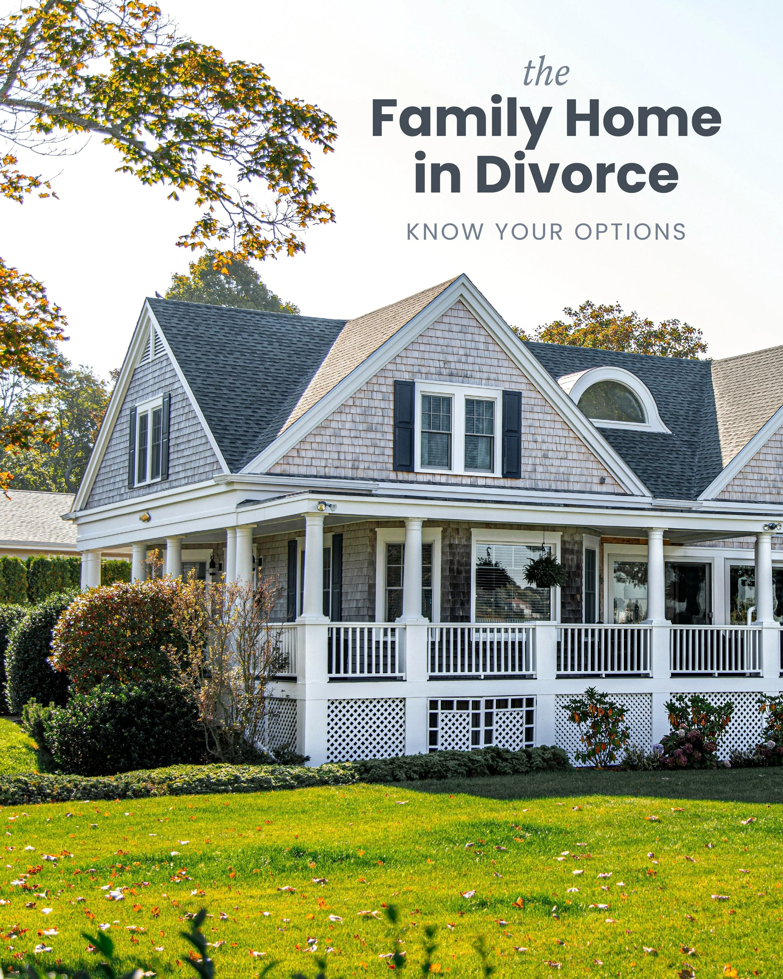 Deciding what to do with your family home is often one of the most emotional parts of a divorce&mdash;and one of the biggest financial decisions you will make.

In Connecticut, marital property is divided equitably, regardless of how or when an asset