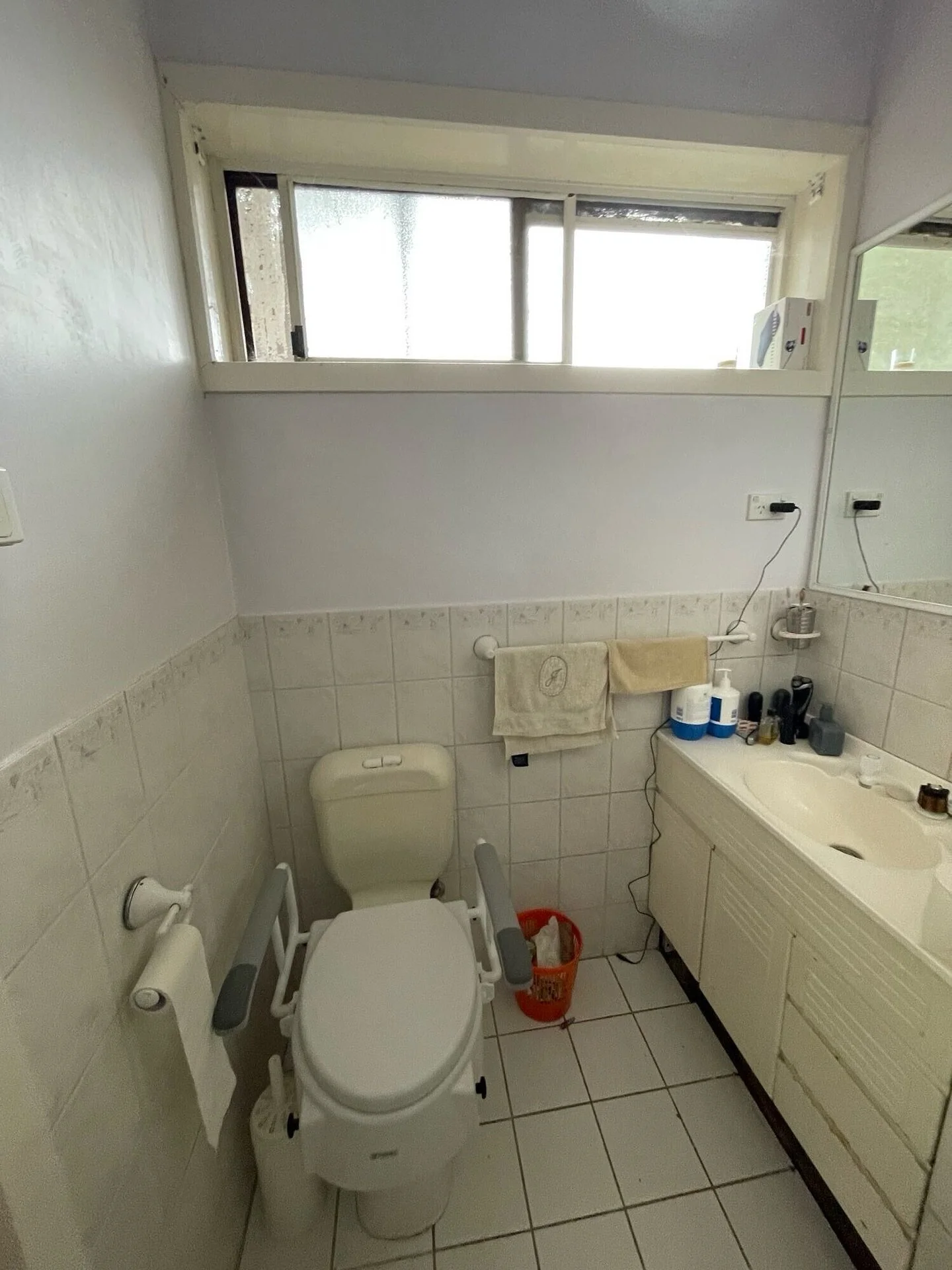 Another NDIS bathroom modification completed ✅ Making homes safer, more accessible, and comfortable 🛁

Can you believe this is the same bathroom? 😲 Another project wrapped up! 🫡💙 

We love helping clients upgrade their spaces! 🚿🚽🛁#BeforeAndAft