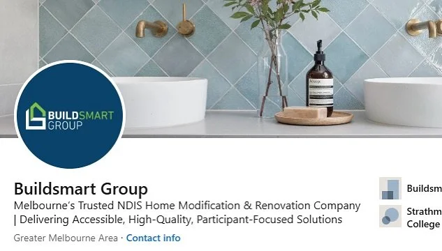 We&rsquo;re excited to share that we&rsquo;ve expanded our online presence and are now on LinkedIn!

Make sure to follow BuildSmart Group for project highlights, renovation insights, and updates on our NDIS home modification services. ✨