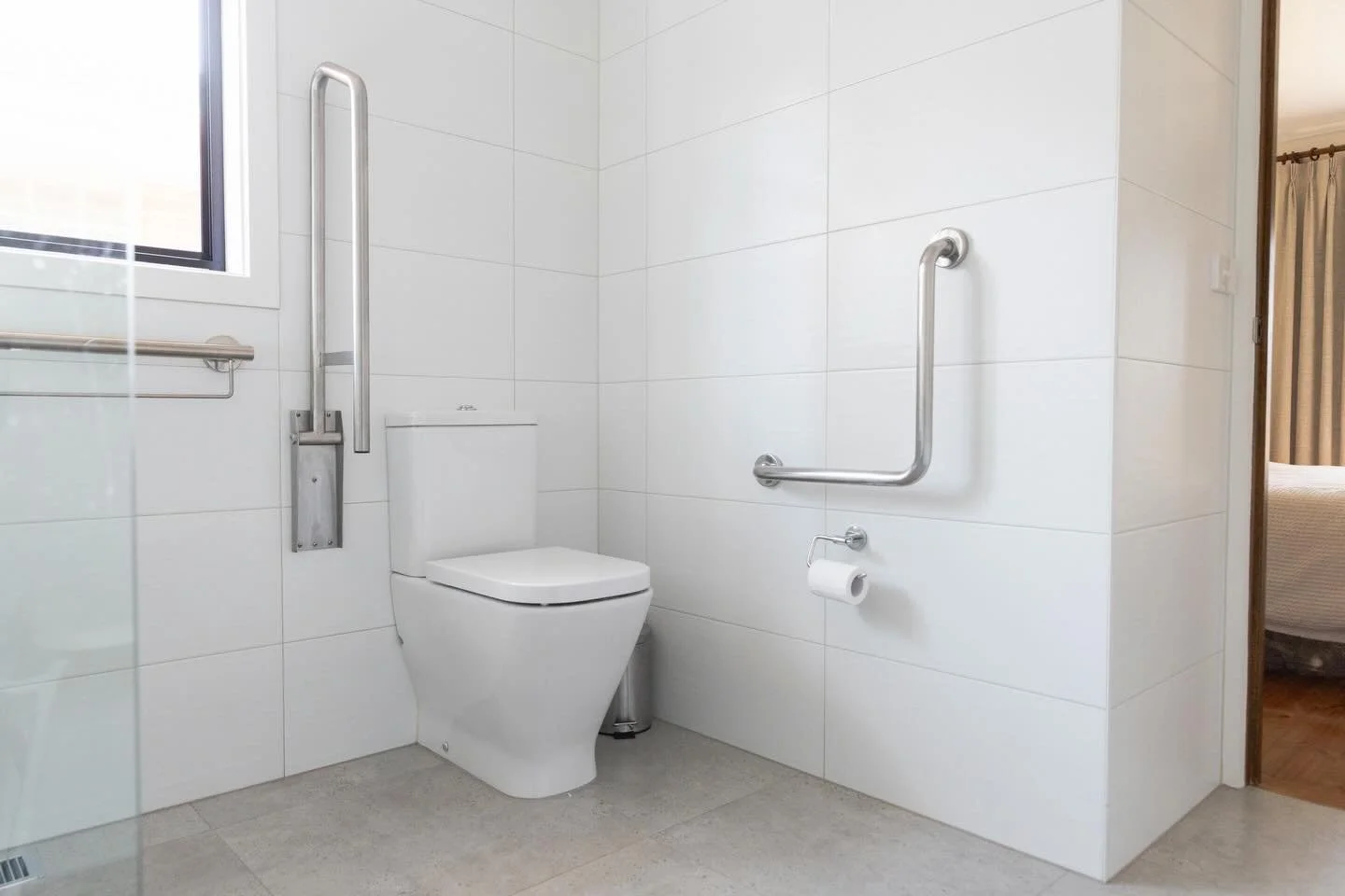 Why Grab Rails Are a Smart Bathroom Upgrade

Grab rails aren&rsquo;t just for hospitals they&rsquo;re a simple, modern safety feature that can make any bathroom easier and safer to use.

Grab rails help with:
✔ preventing slips and falls
✔ extra supp