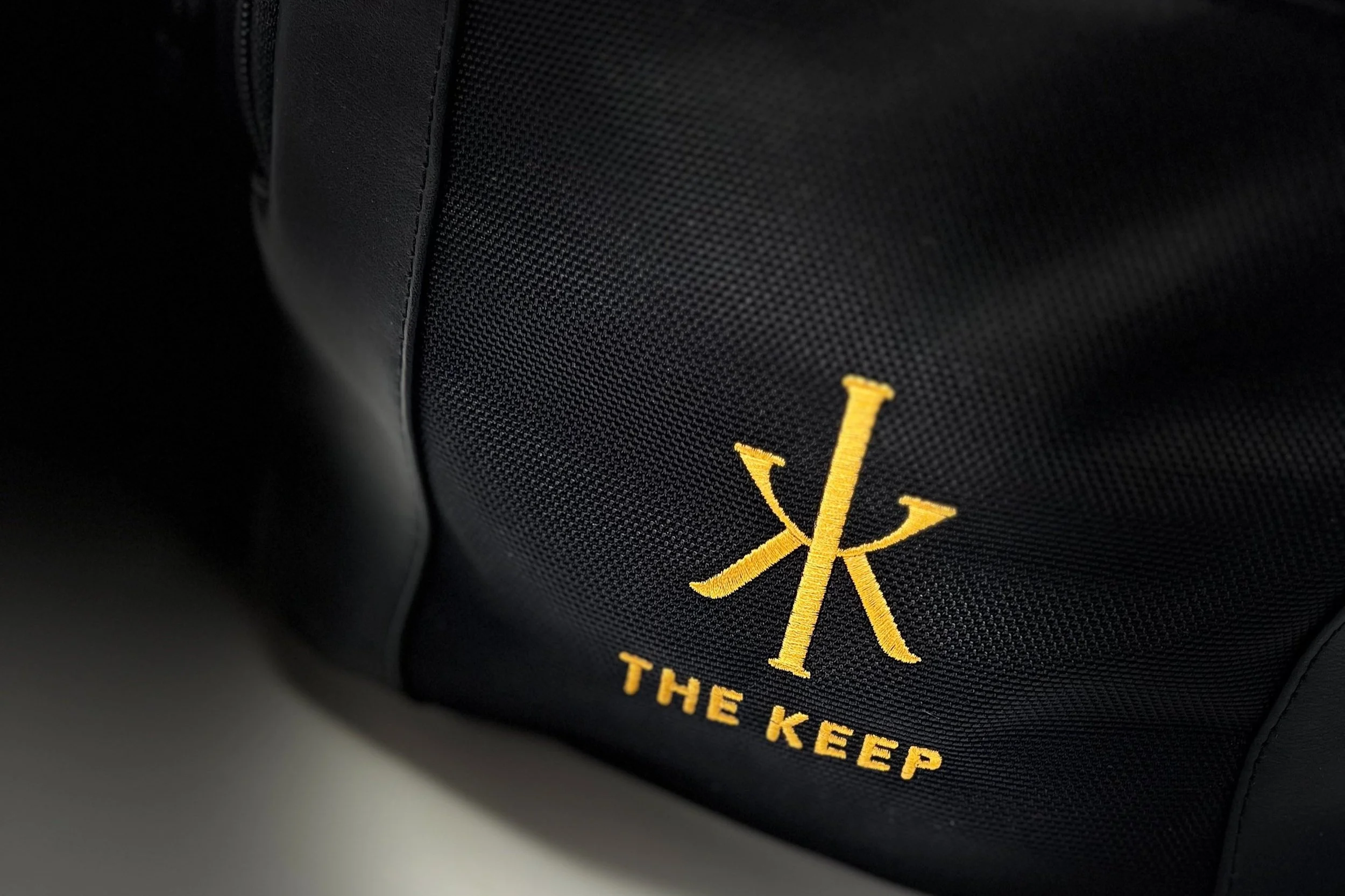 The Keep co-branded Callaway backpack for members