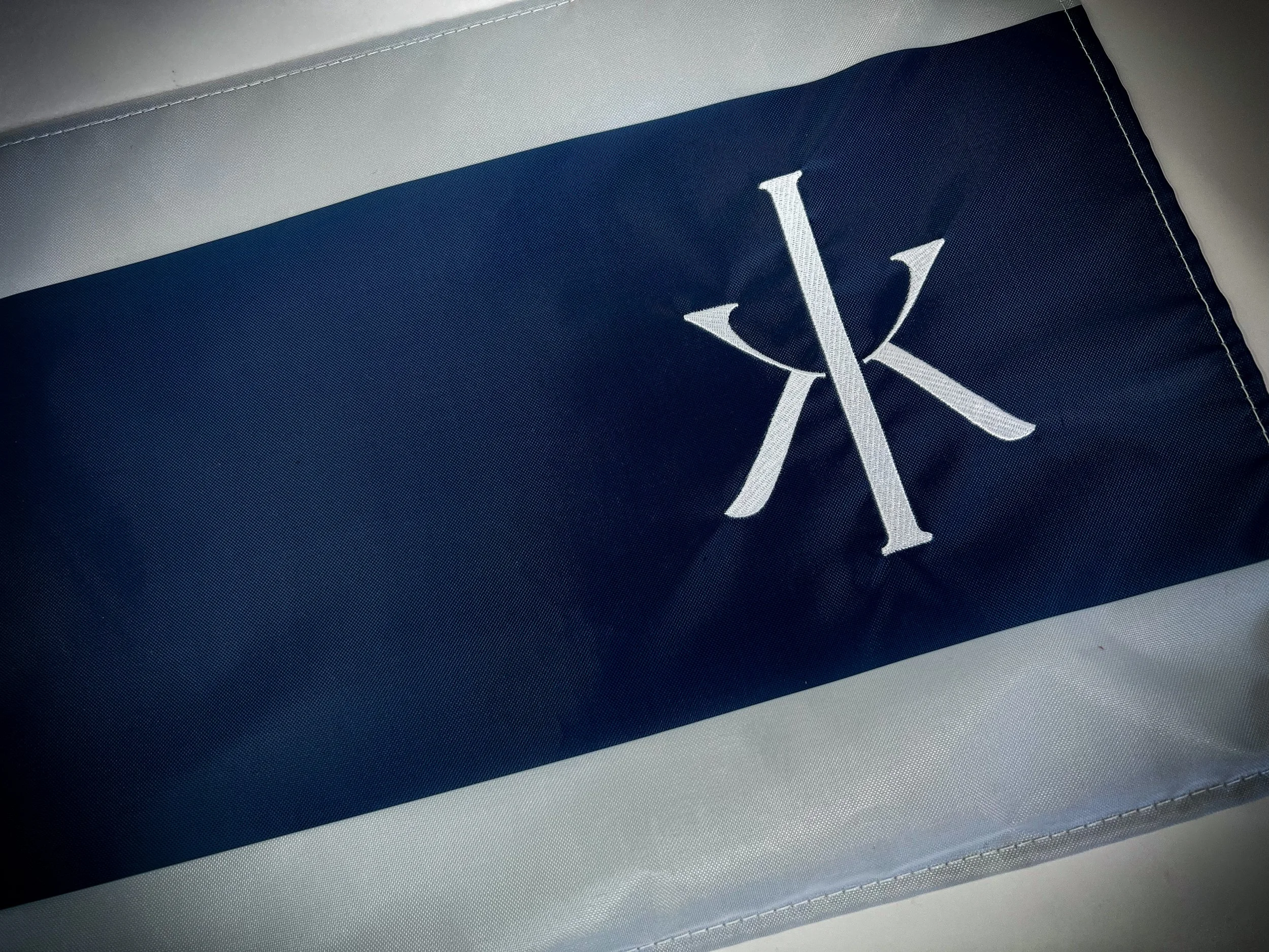 The Keep day of play flag on mountaintop golf course