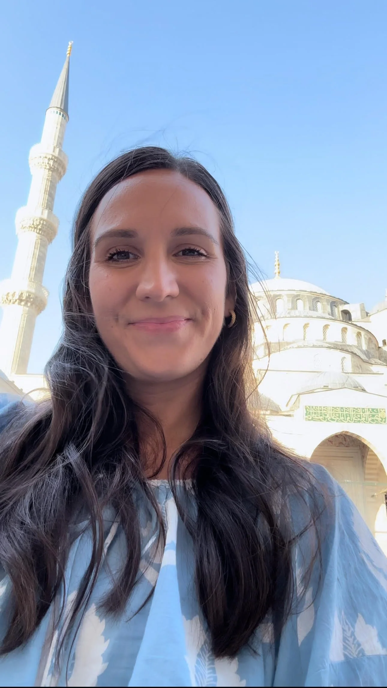 Blue Mosque Selfie, Istanbul, Türkiye