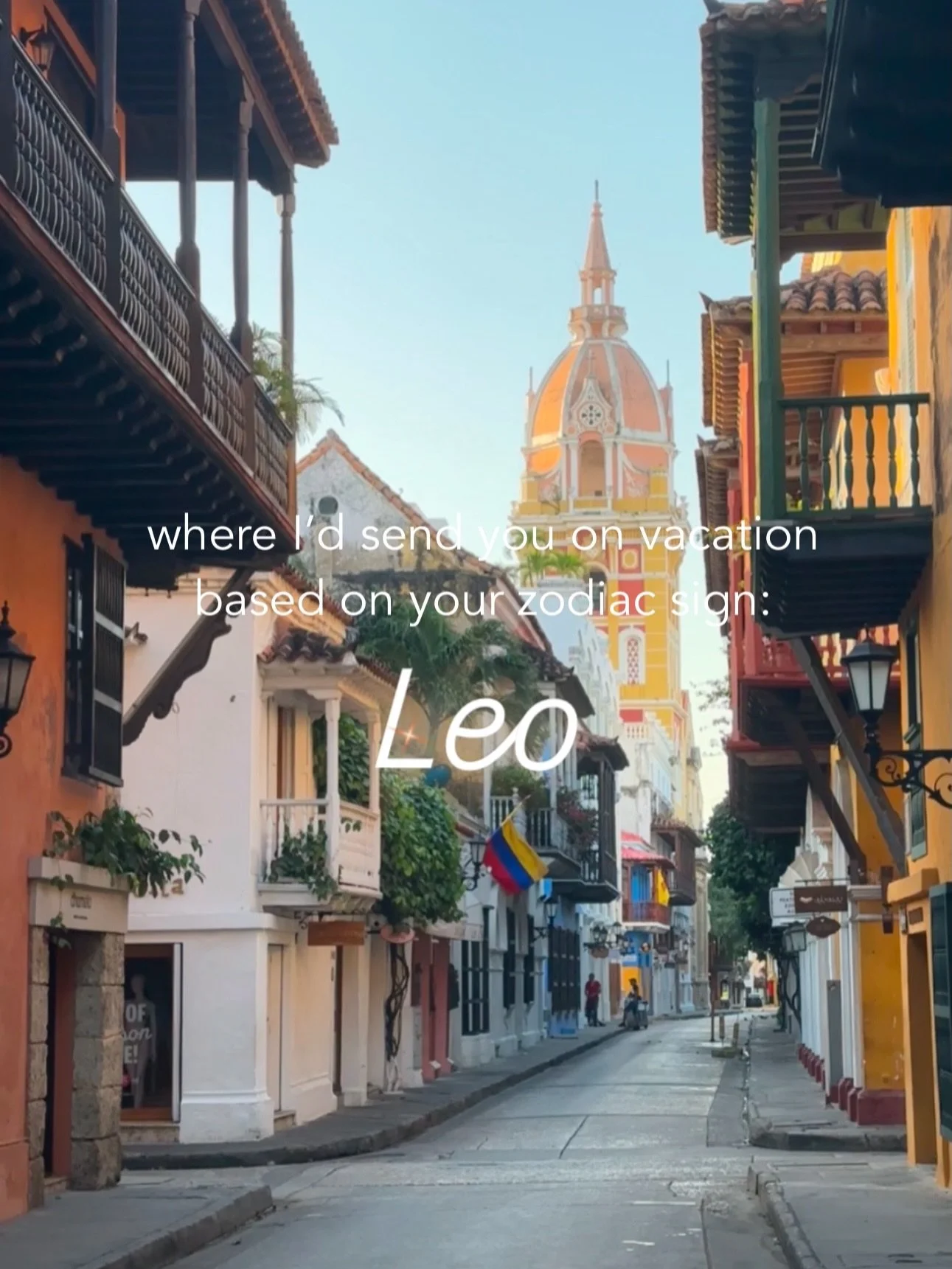 Send this to a Leo! ☀️♌️

#leolife #zodiactravel #travelinspo #cartagena #colombia