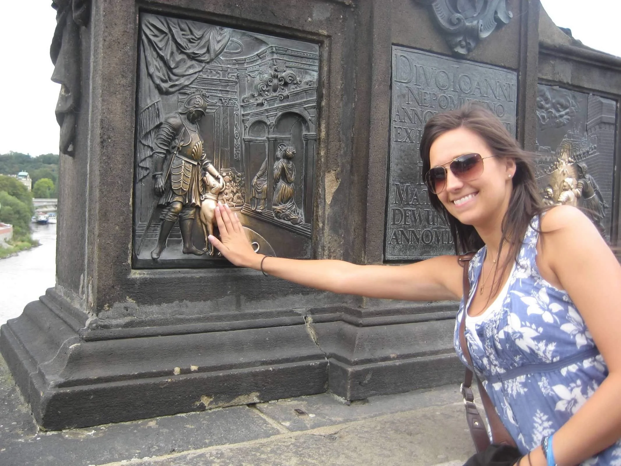 Good luck, Charles Bridge, Prague, Czech Republic, Czechia