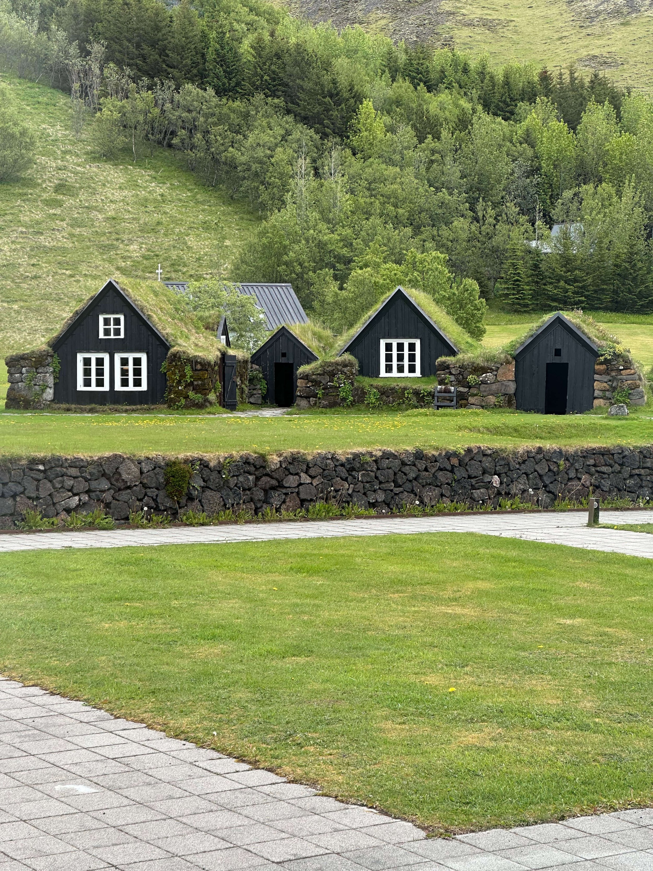 Icelandic Houses, Rangárþing eystra, Iceland