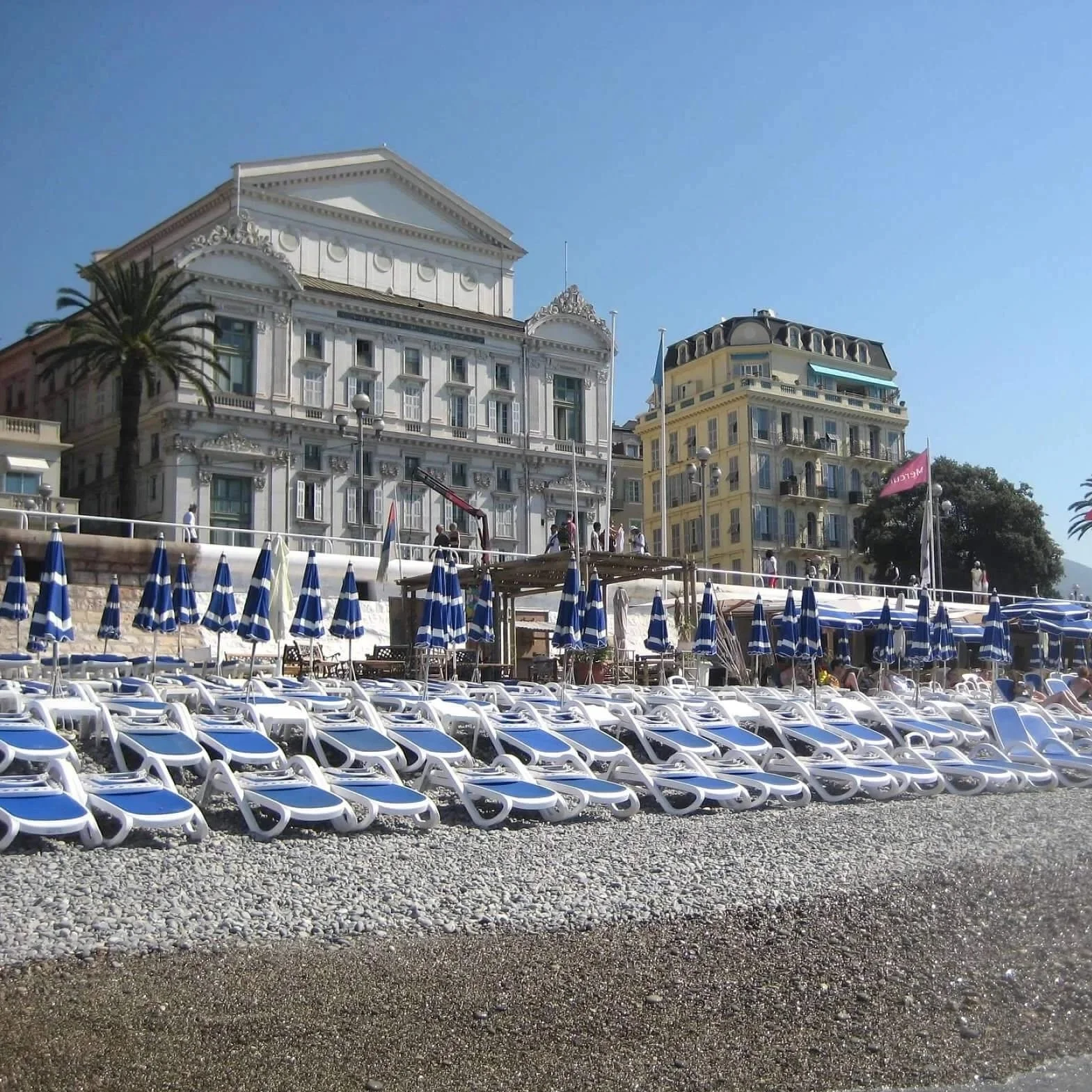 French Riviera, Cote d'Azur, Beach, Nice, France
