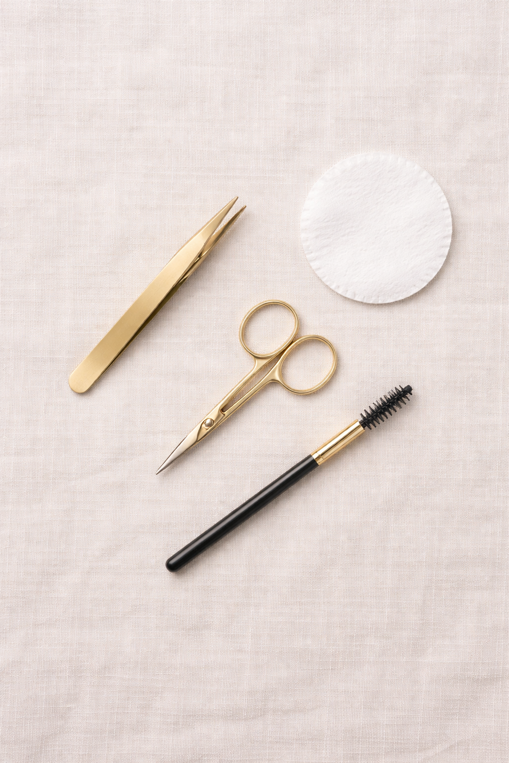 Professional brow shaping tools used for facial waxing in Lakewood, Colorado