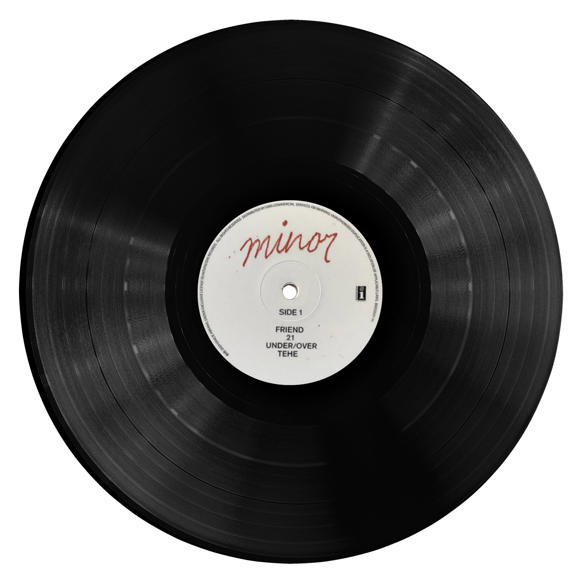 Gracie Abrams Minor Black LP.jpg