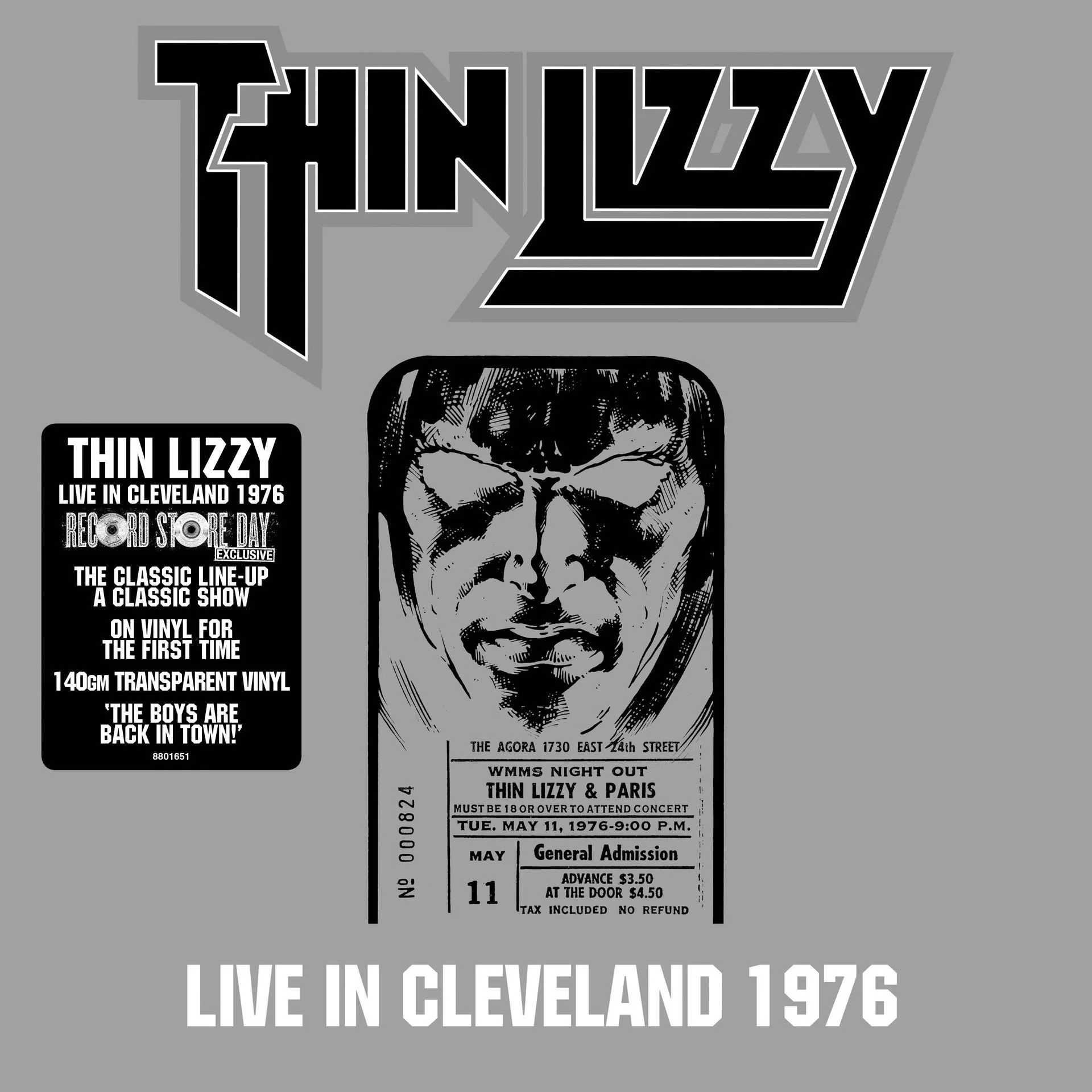 THIN LIZZY - LIVE IN CLEVELAND 1976
