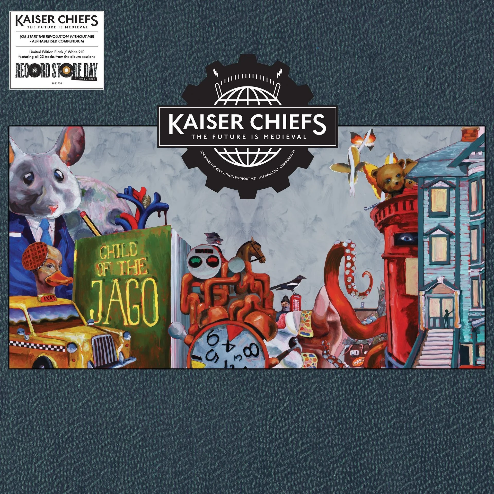 KAISER CHIEFS - THE FUTURE IS MEDIEVAL,  ALPHABETISED COMPENDIUM