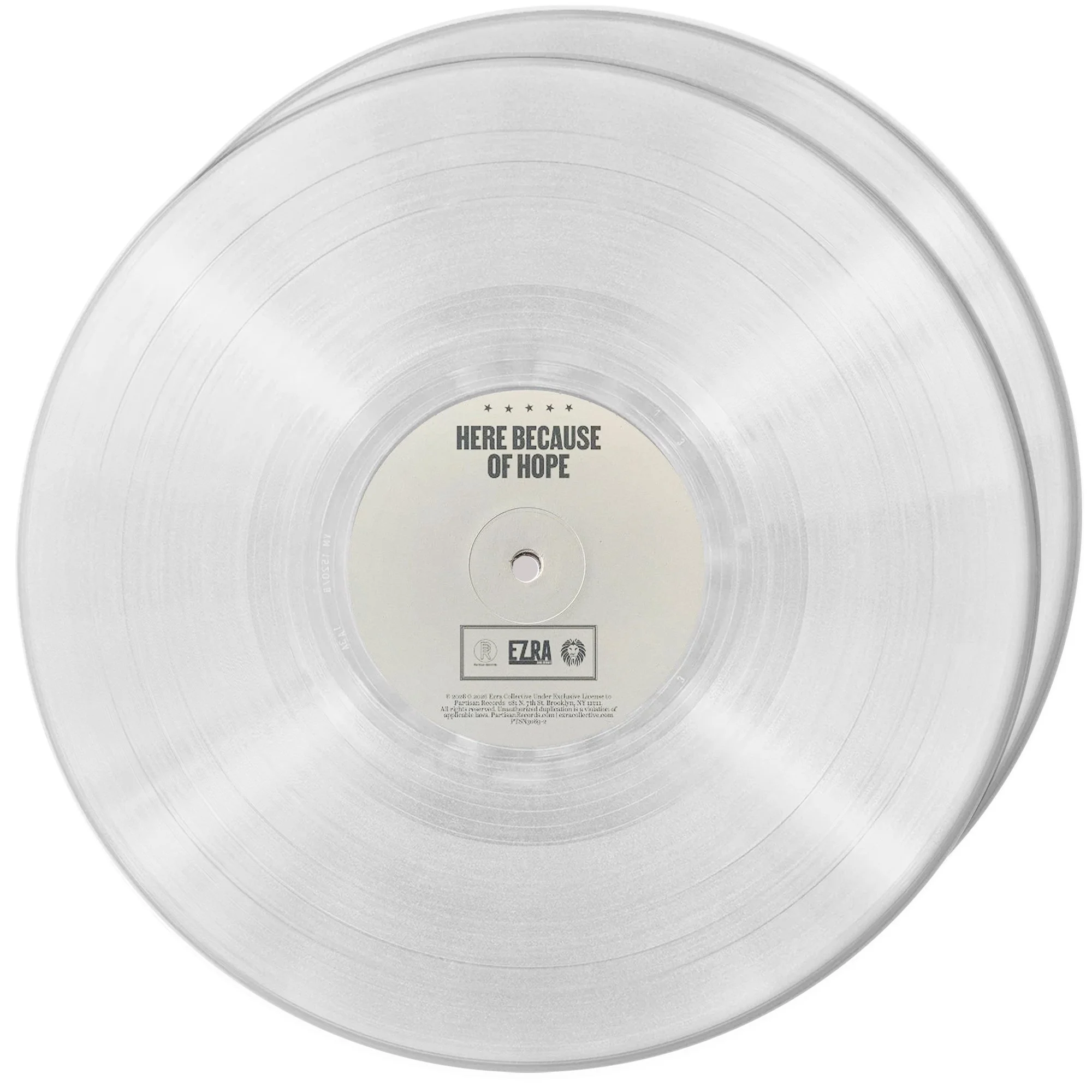 Ezra Here Becuase of Hope White 2LP.jpg