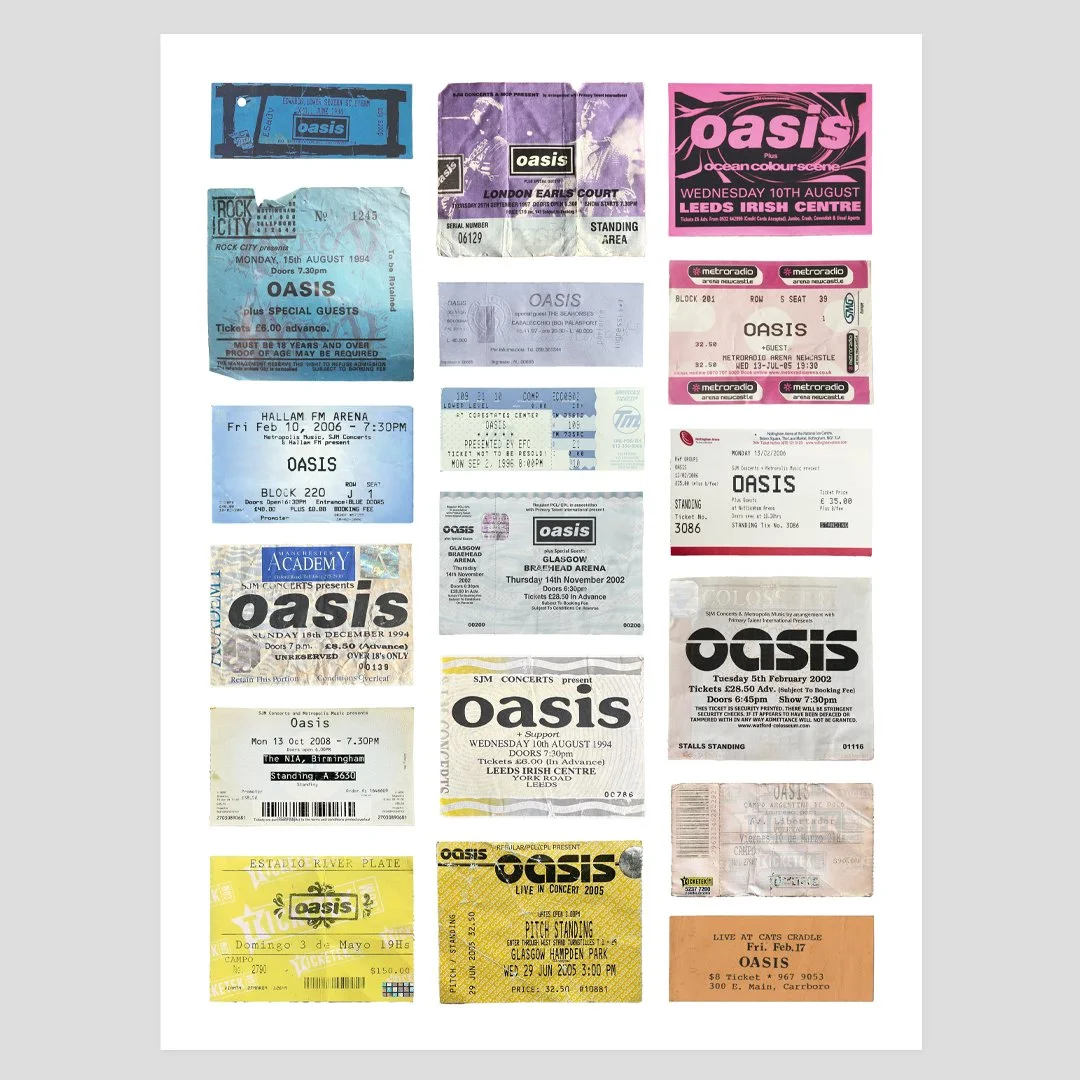OASIS TICKETS - WORLD PEACE