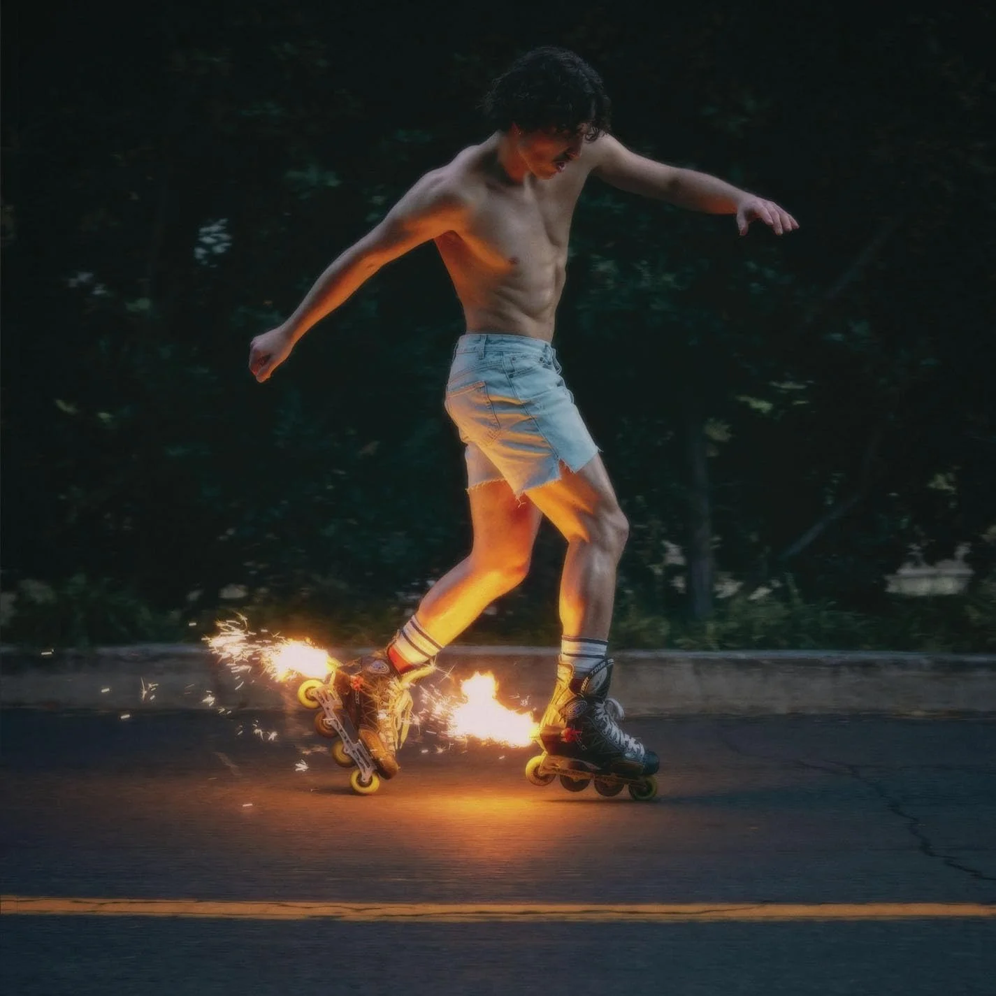 BENSON BOONE - FIREWORKS & ROLLERBLADES (CLEAR VINYL)