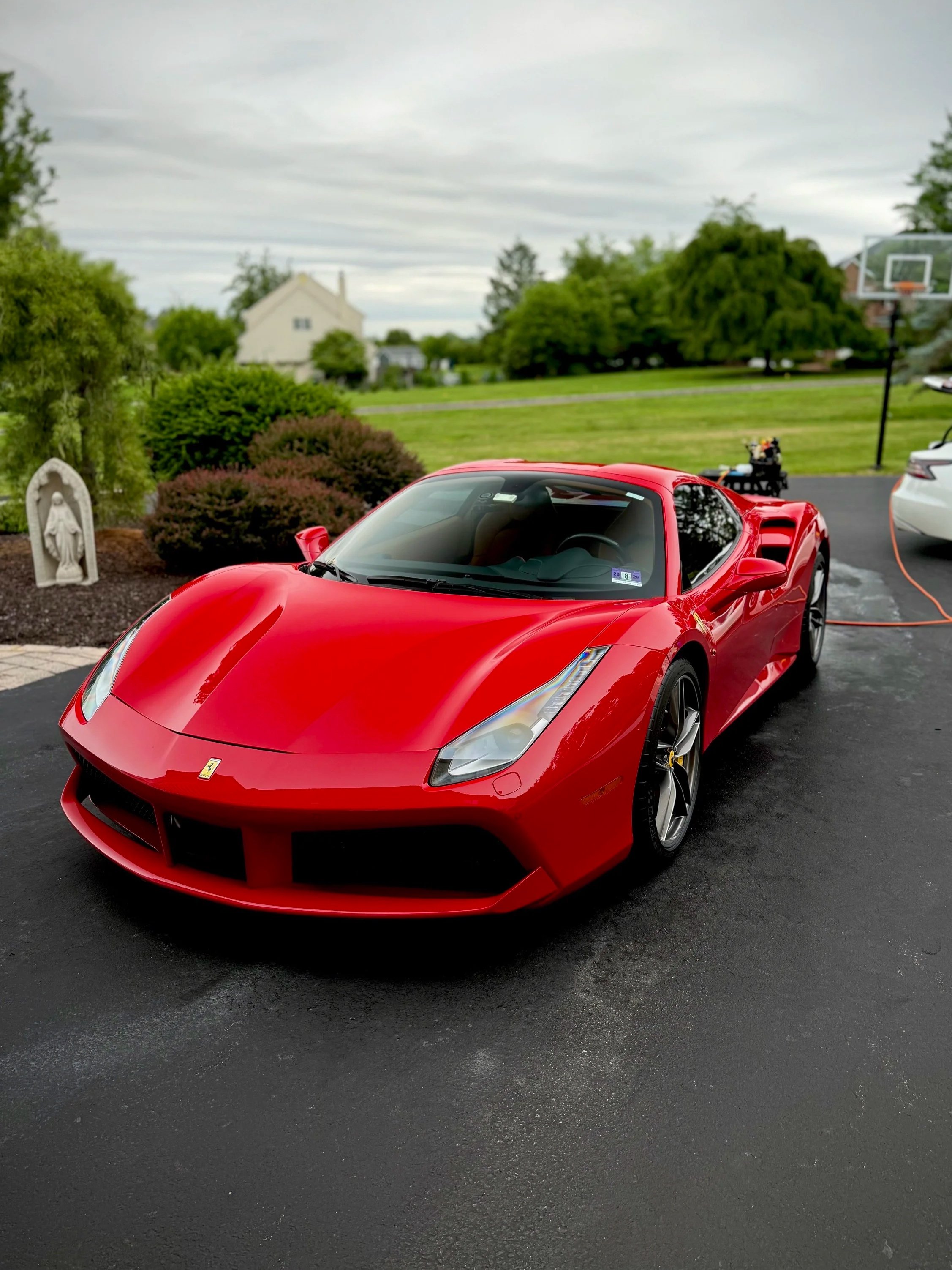 Ceramic coated luxury vehicle with enhanced clarity and long-term protection in Somerset County, NJ.
