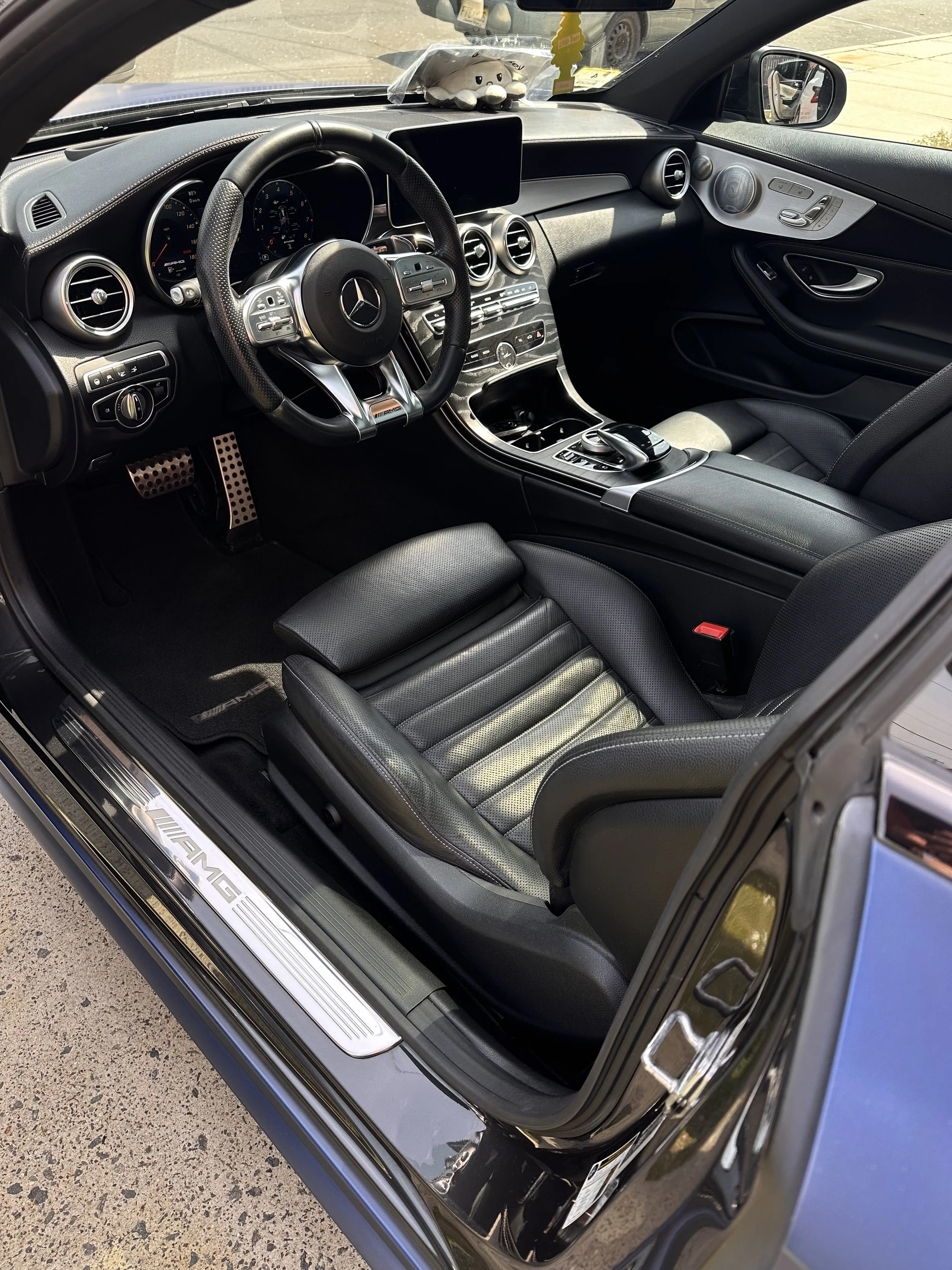 Luxury detailing including interior vacuuming, trim cleaning, and exterior hand wash by Out of Bounds Detailing in Marlboro, NJ.