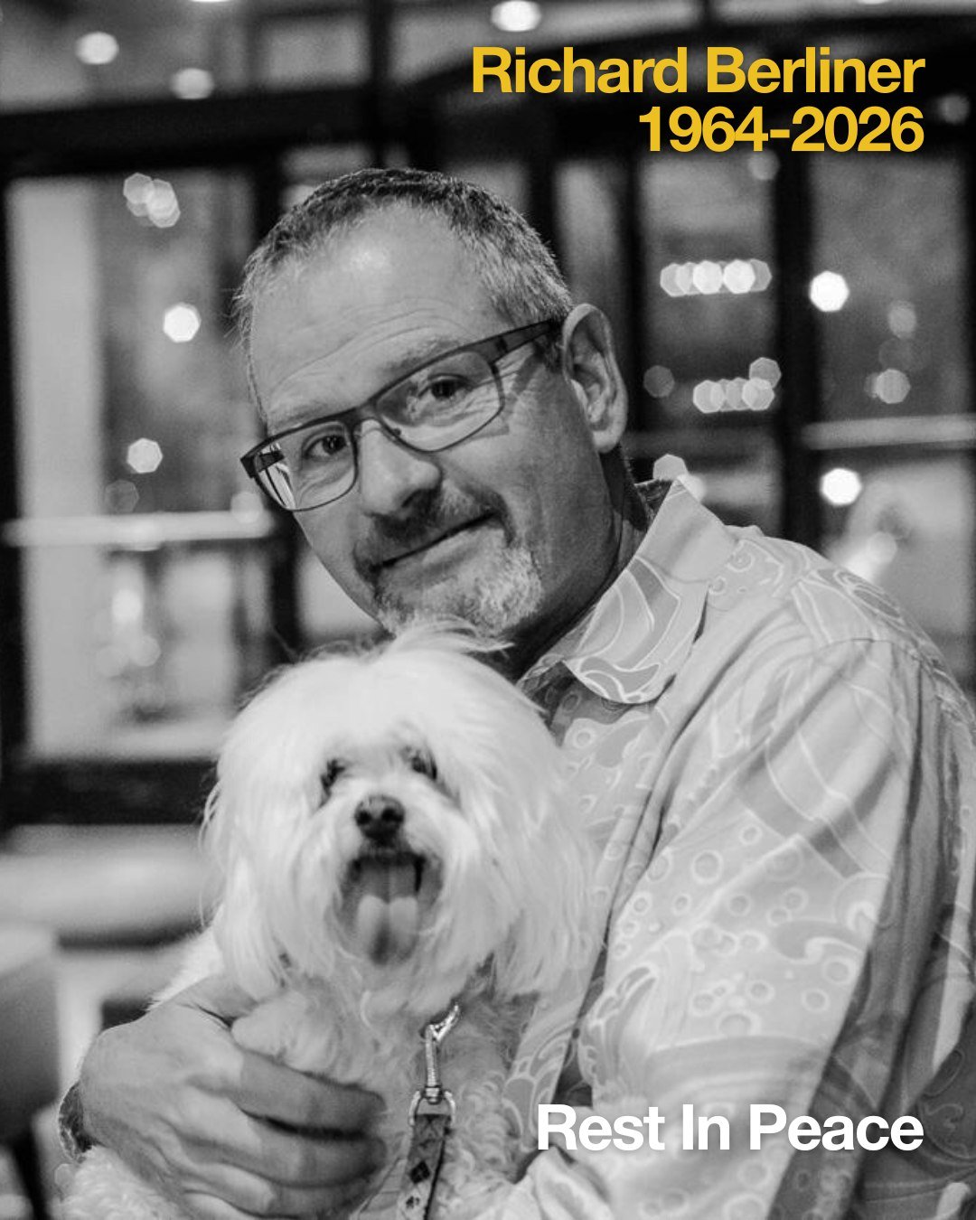 VALE: Richard Berliner 1964-2026

We lost a part of our LOFT family this past week. Together with our little eyewear community we mourn his sudden loss. Richard was a shining star and we cannot remember a show without his presence. Our condolences to