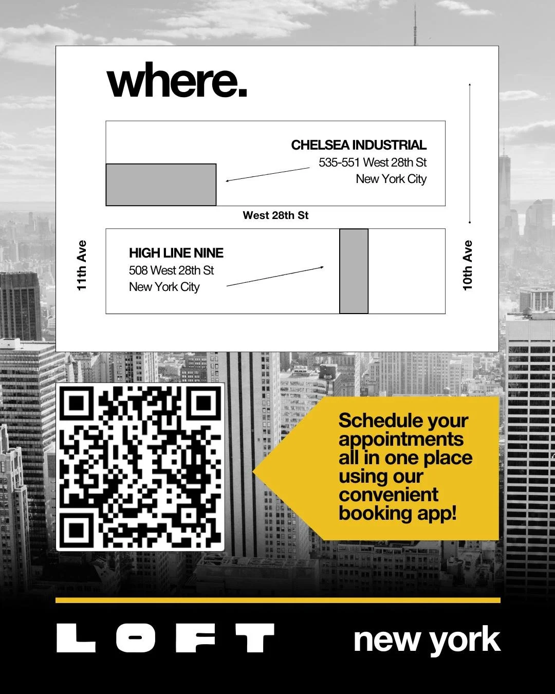 Both LOFT spaces are now on the same block just 100 yards apart!! It is super easy to navigate between the two.

www.lofteyewearshow.com

#lofteyewearshow #independent #eyewear #loft #newyork #FrameTheFuture #eyeweardesignweek #FreeCE #eyewearevent #