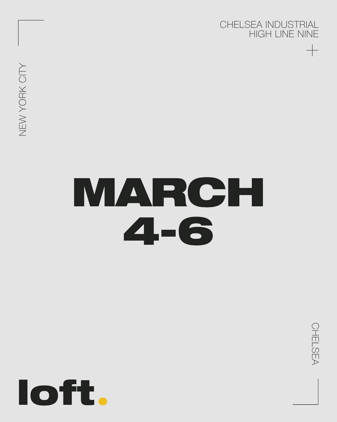 Adventures in Eyewear!

MARCH 4-6, New York City

lofteyewearshow.com

#lofteyewearshow #LoftNYC #NYC #NewYork #ChelseaNYC #HighLineNine #EyewearEvent #Optician #Eyecare #Optometry #VisionCare #EyewearTrends #FashionEvent #EyewearLife #Spexaddict #In