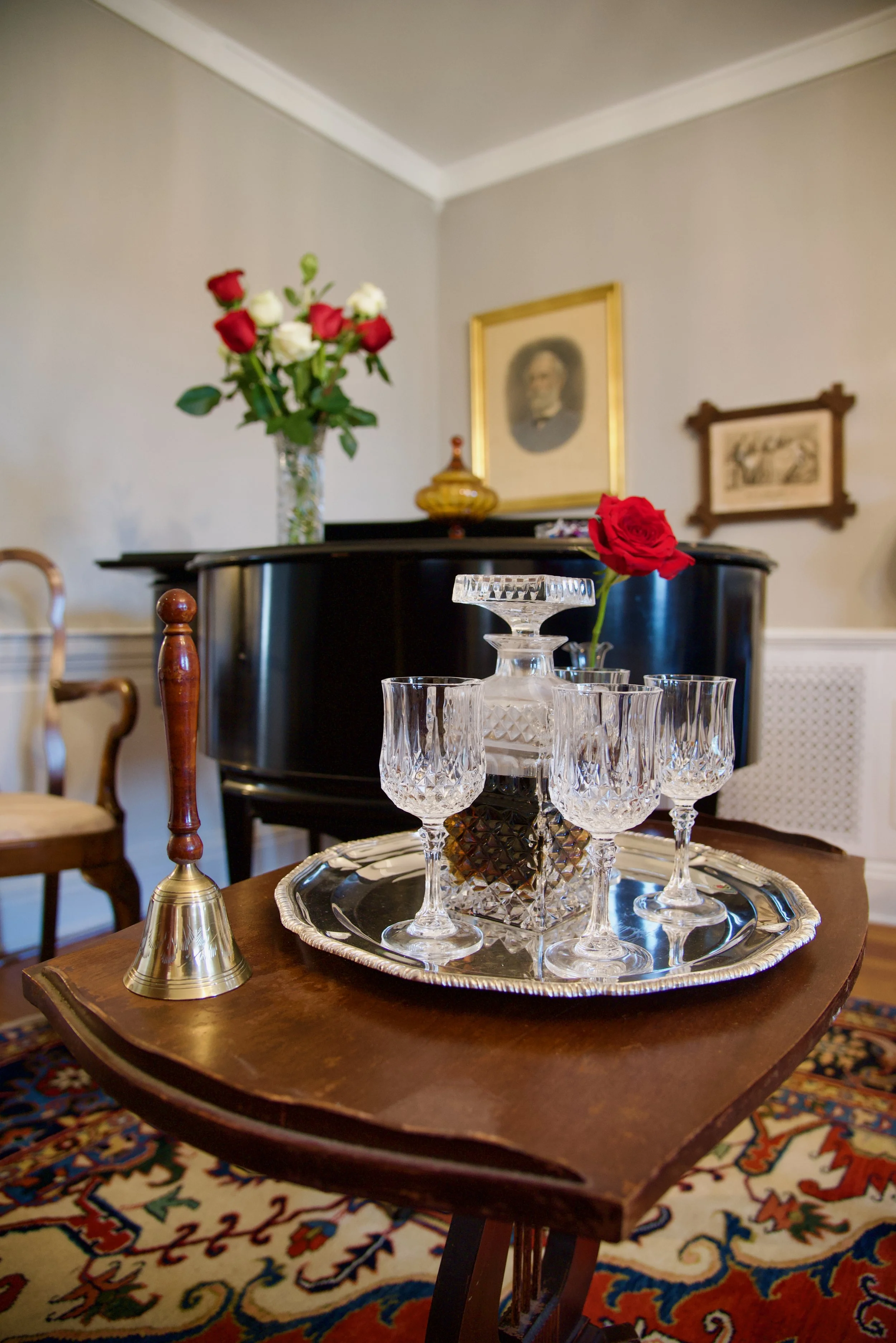 The Robert E. Lee Parlor, with a Touch of Sherry