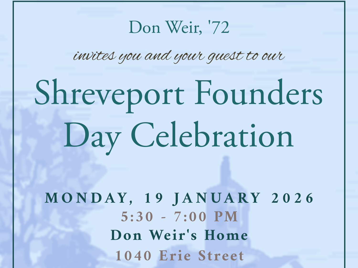 Shreveport Founders Day Party