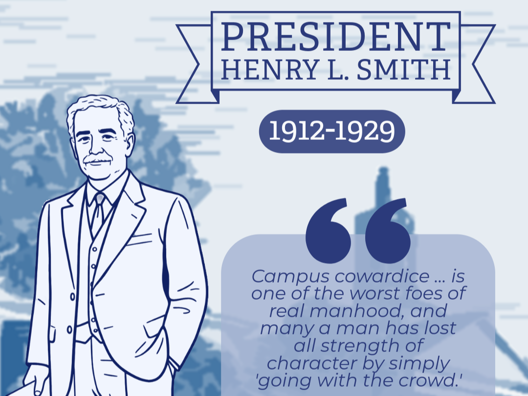 Dr. Smith Speaks to Class of 1922 (1922)