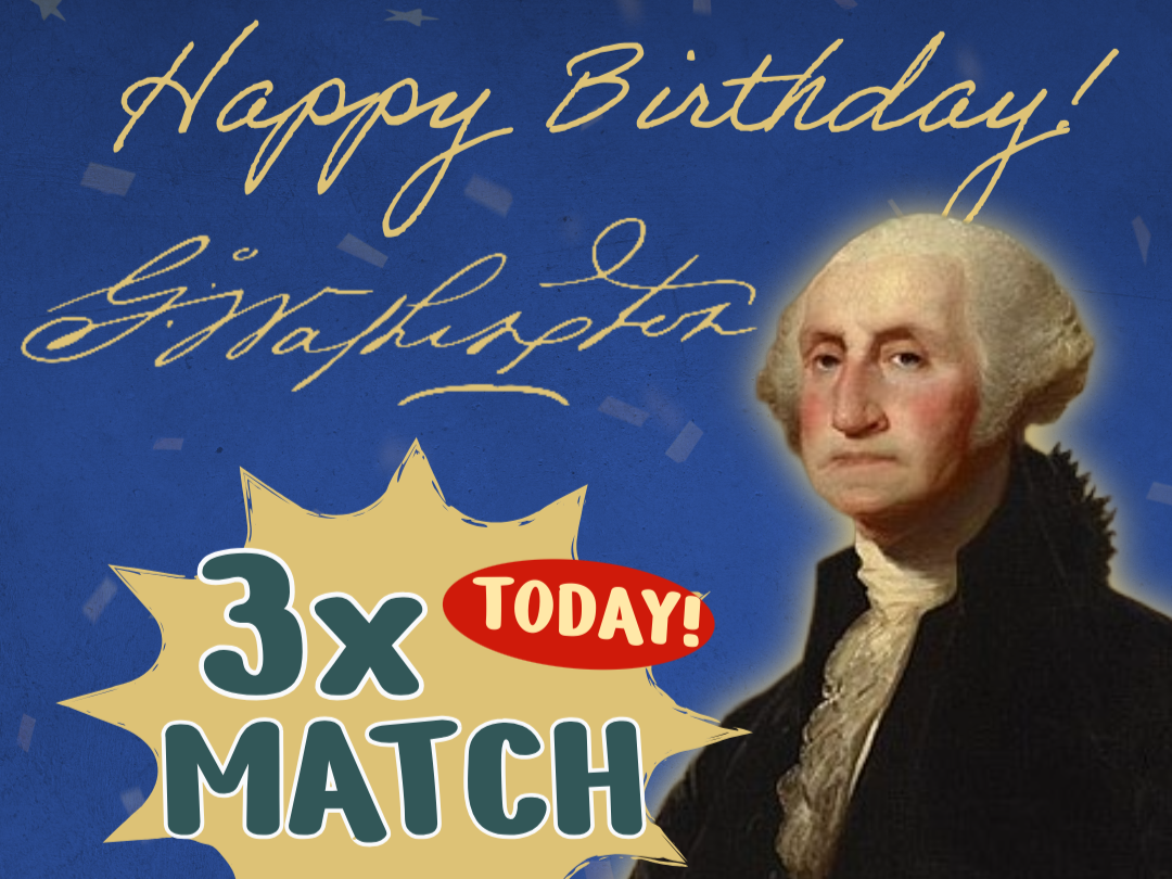 Happy Birthday, George Washington!
