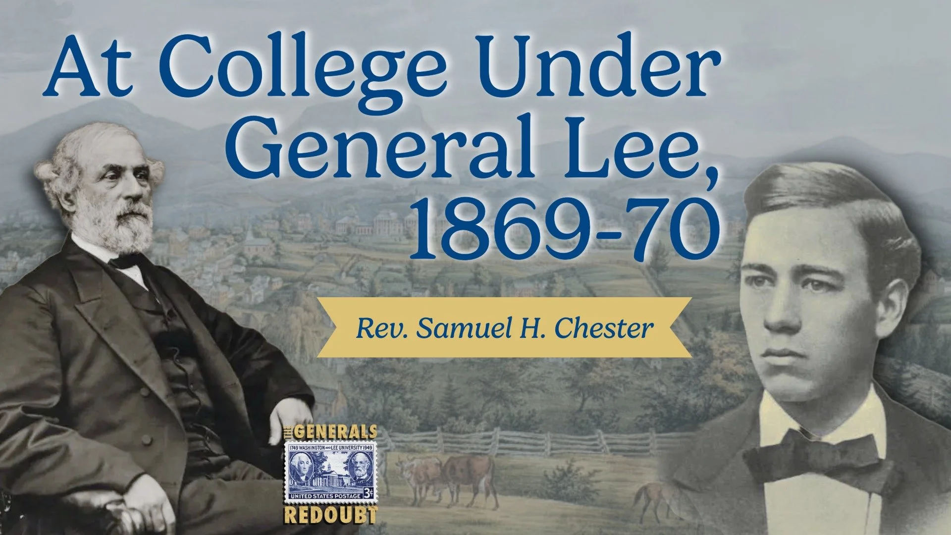 At College Under General Lee, 1869-70