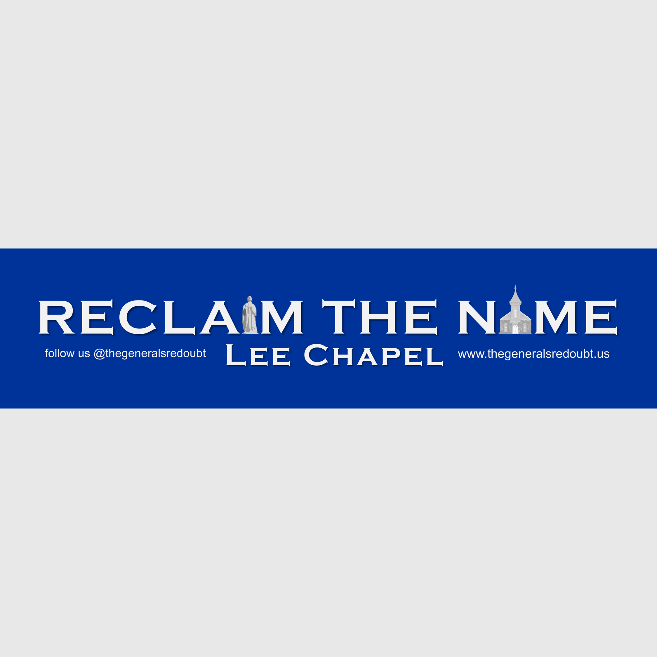 Reclaim the Name Bumper Sticker (2025)