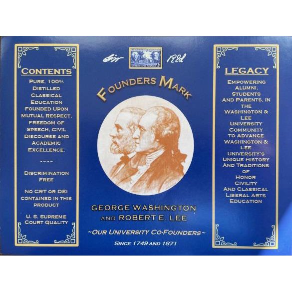 Founders Mark Sticker Label 6” x 8”