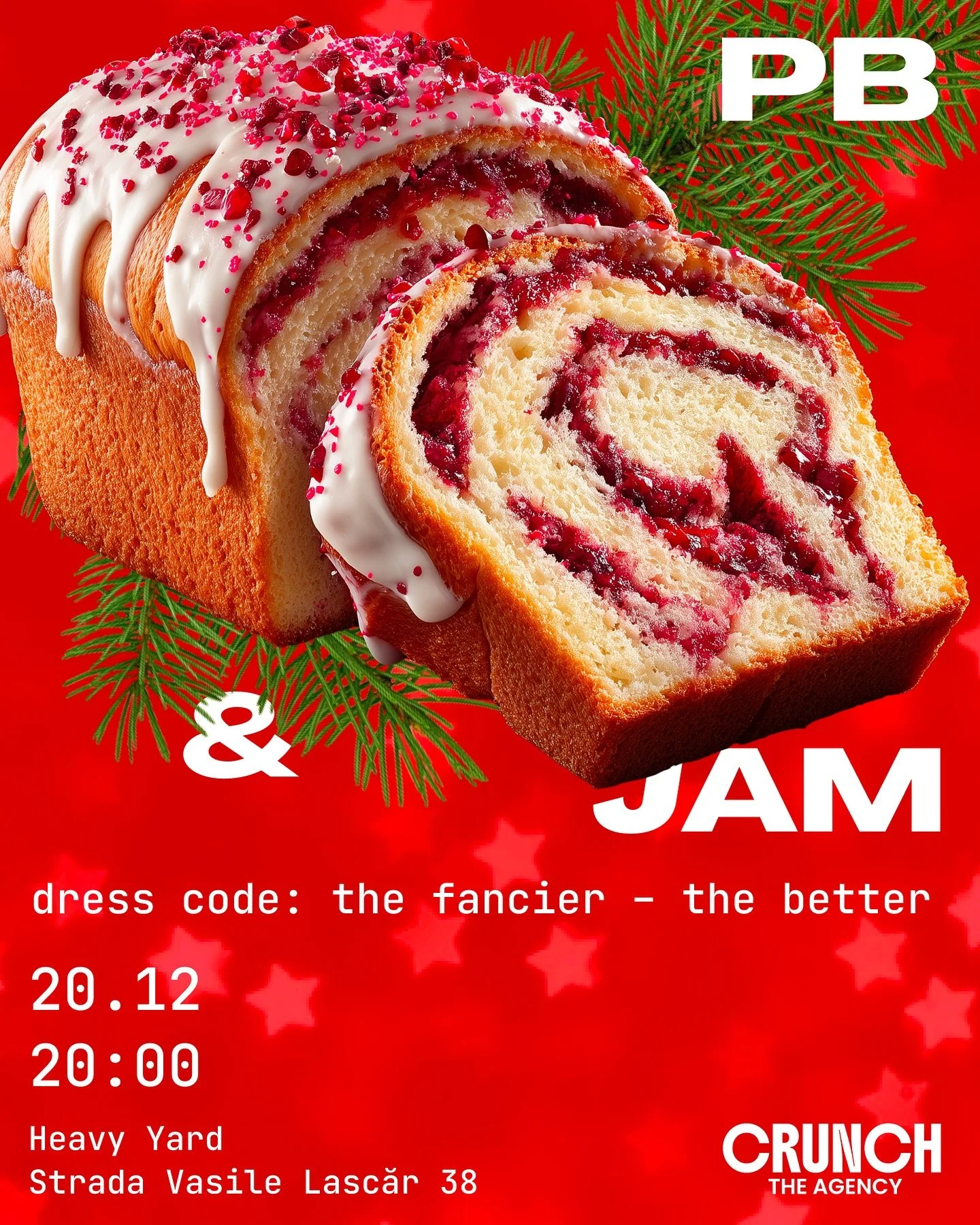 TOMORROW&rsquo;S CHRISTMAS JAM

if you are not in a Christmas mood yet or need a warmup before the holiday season, join our final jam of the year tomorrow!

DRESS CODE: the fancier - the better, so it&rsquo;s your chance to put on an outfit you have 