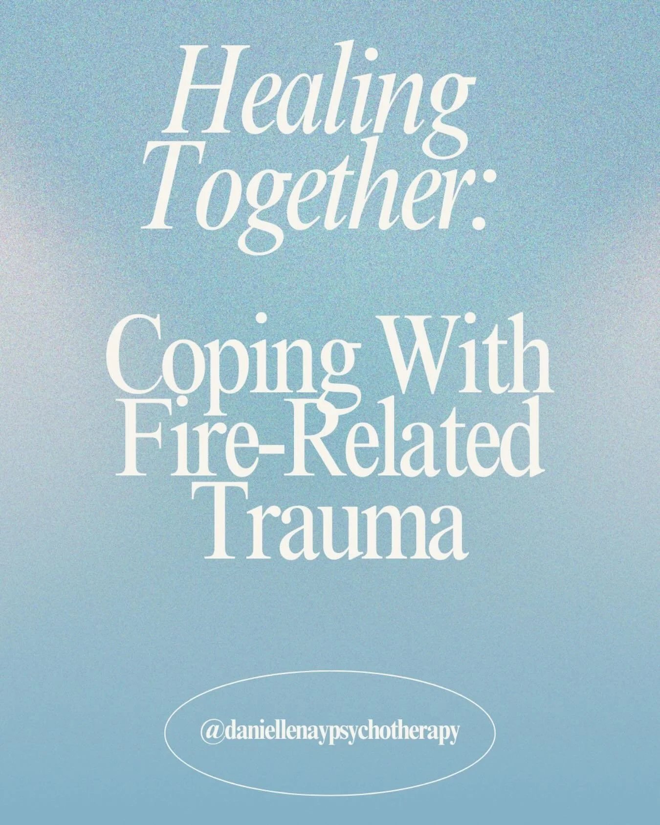 The recent fires in LA have left many of us feeling shaken, overwhelmed, and uncertain. Whether you&rsquo;ve been directly impacted or are supporting someone who has, here are some compassionate ways to move through this difficult time:

✨&nbsp;For Y