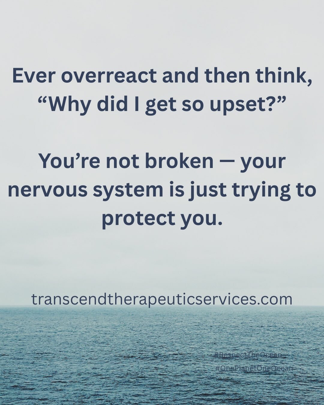 ✨ Ever feel like your reaction is way bigger than what actually happened? 
You&rsquo;re not dramatic, &ldquo;too much,&rdquo; or overreacting &mdash; you&rsquo;re remembering.

When your nervous system has been shaped by past hurt, certain moments in