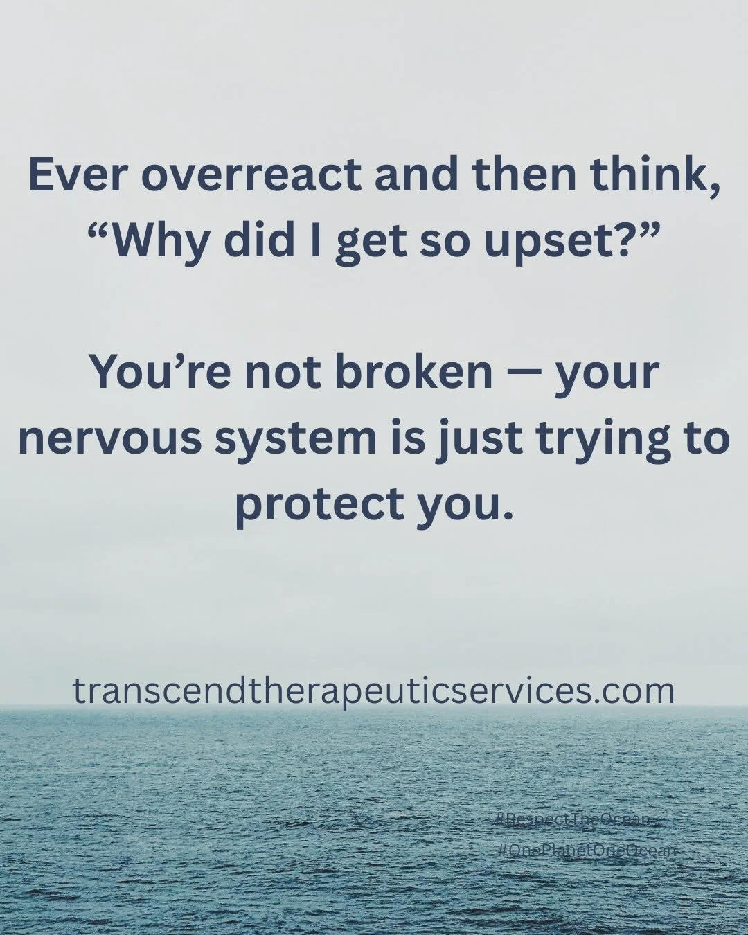 ✨ Ever feel like your reaction is way bigger than what actually happened? 
You&rsquo;re not dramatic, &ldquo;too much,&rdquo; or overreacting &mdash; you&rsquo;re remembering.

When your nervous system has been shaped by past hurt, certain moments in