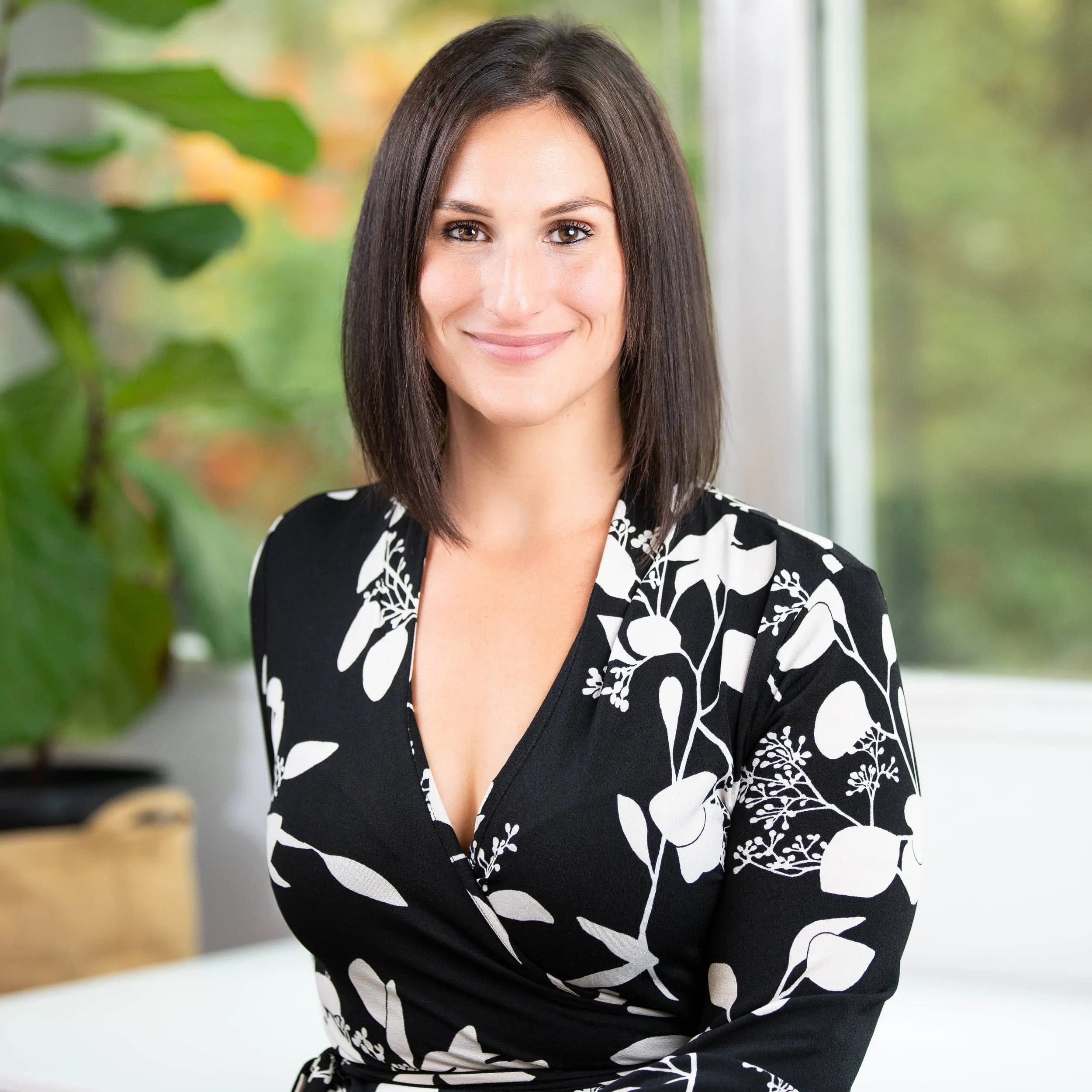 Vancouver corporate headshot of a professional smiling in a modern office setting
