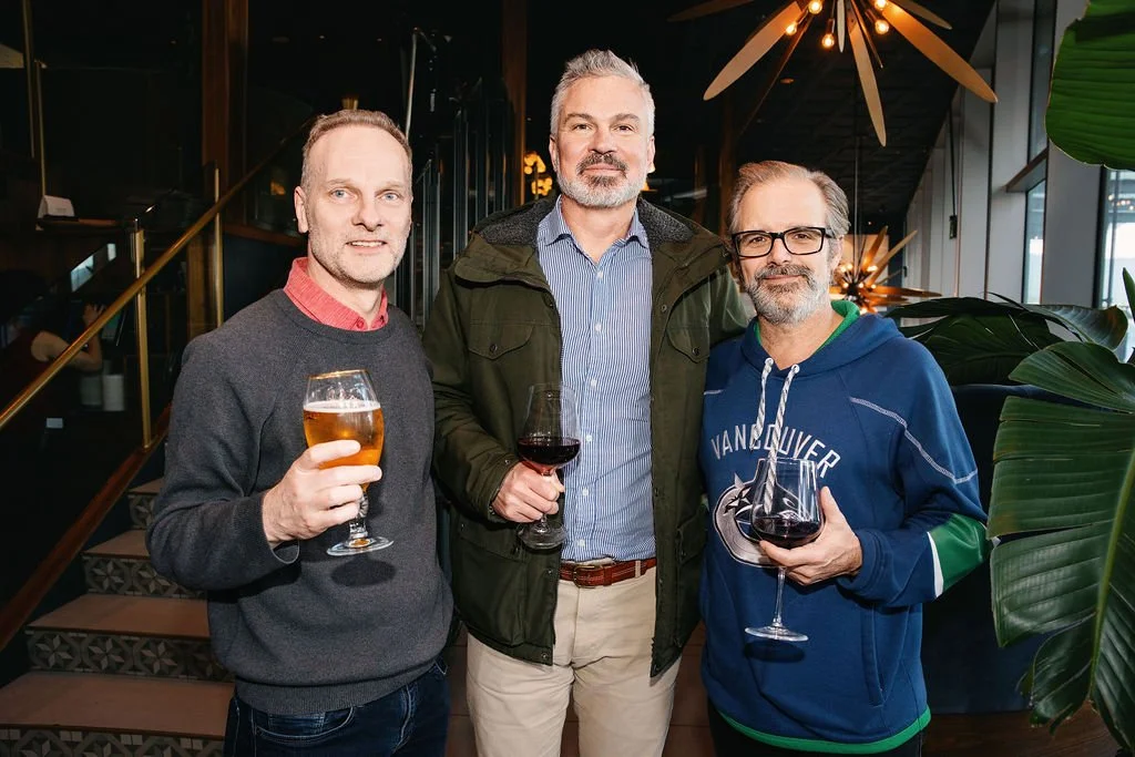 Team business portraits at vancouver event
