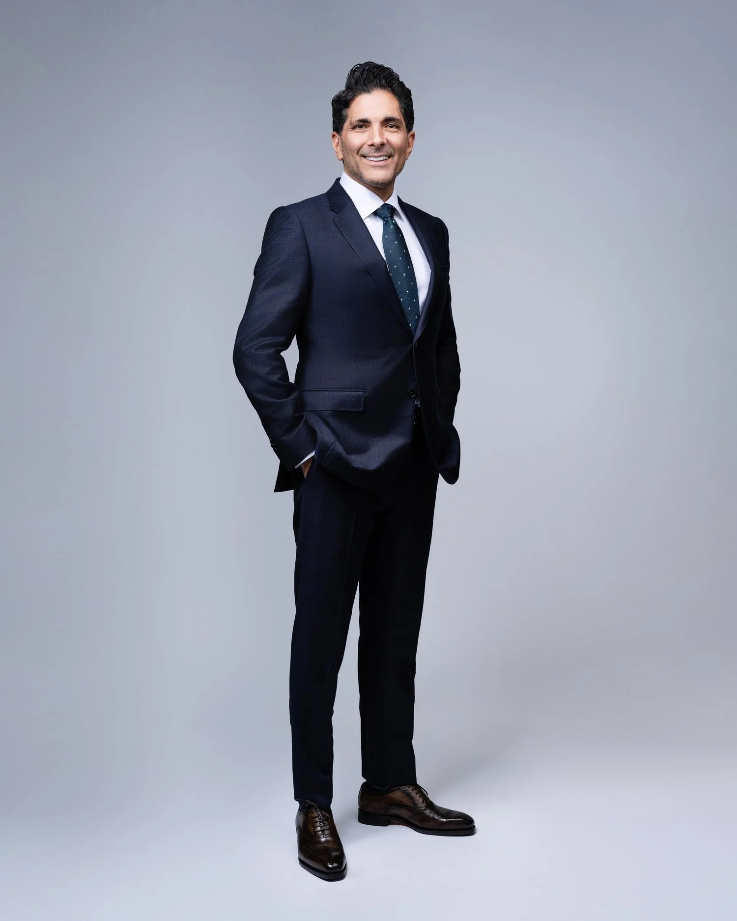 Professional headshot of Dino Infanti, KPMG — calm, confident corporate portrait by Simon Rochfort Photography Vancouver