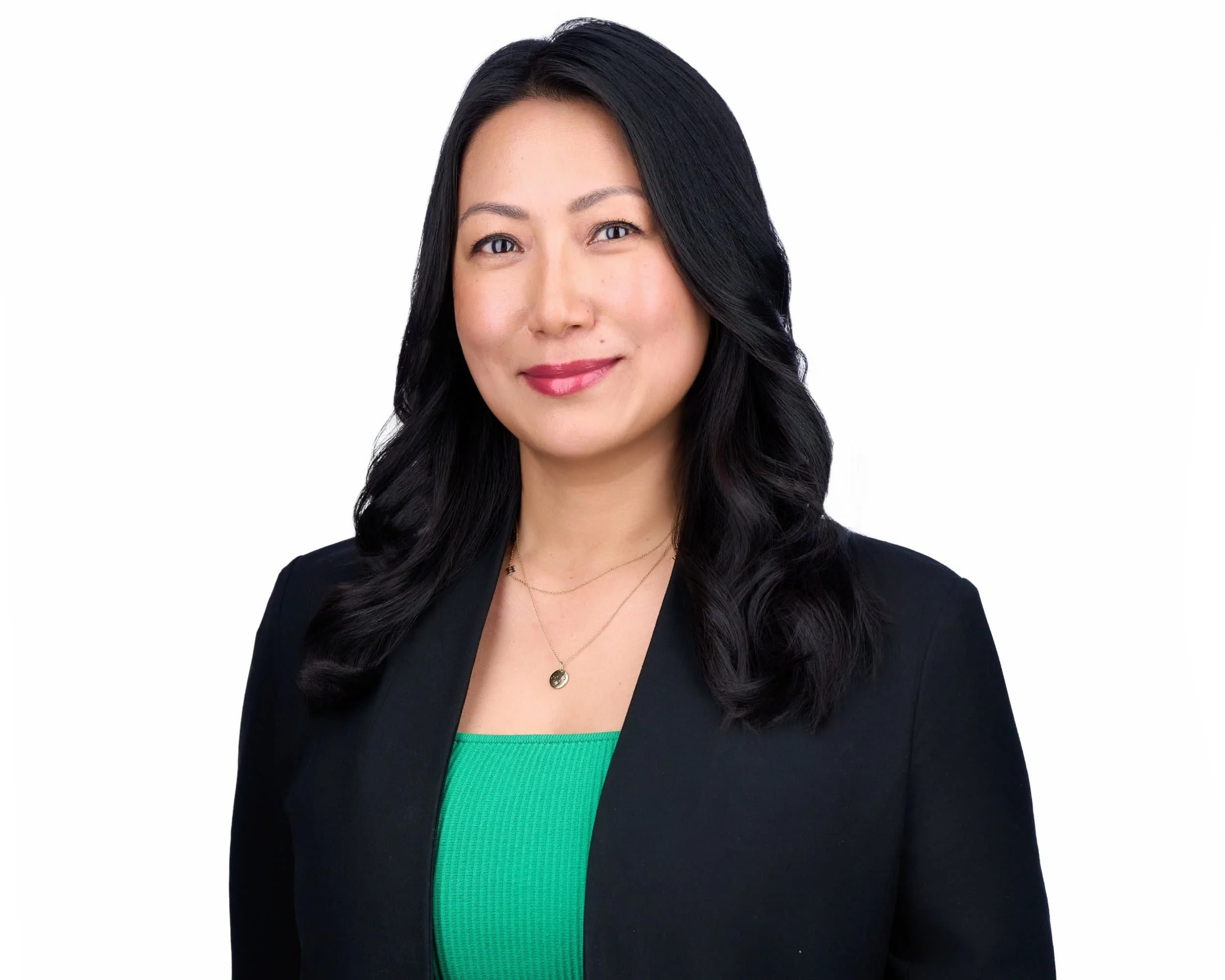 Professional Headshot of Businesswoman on white background