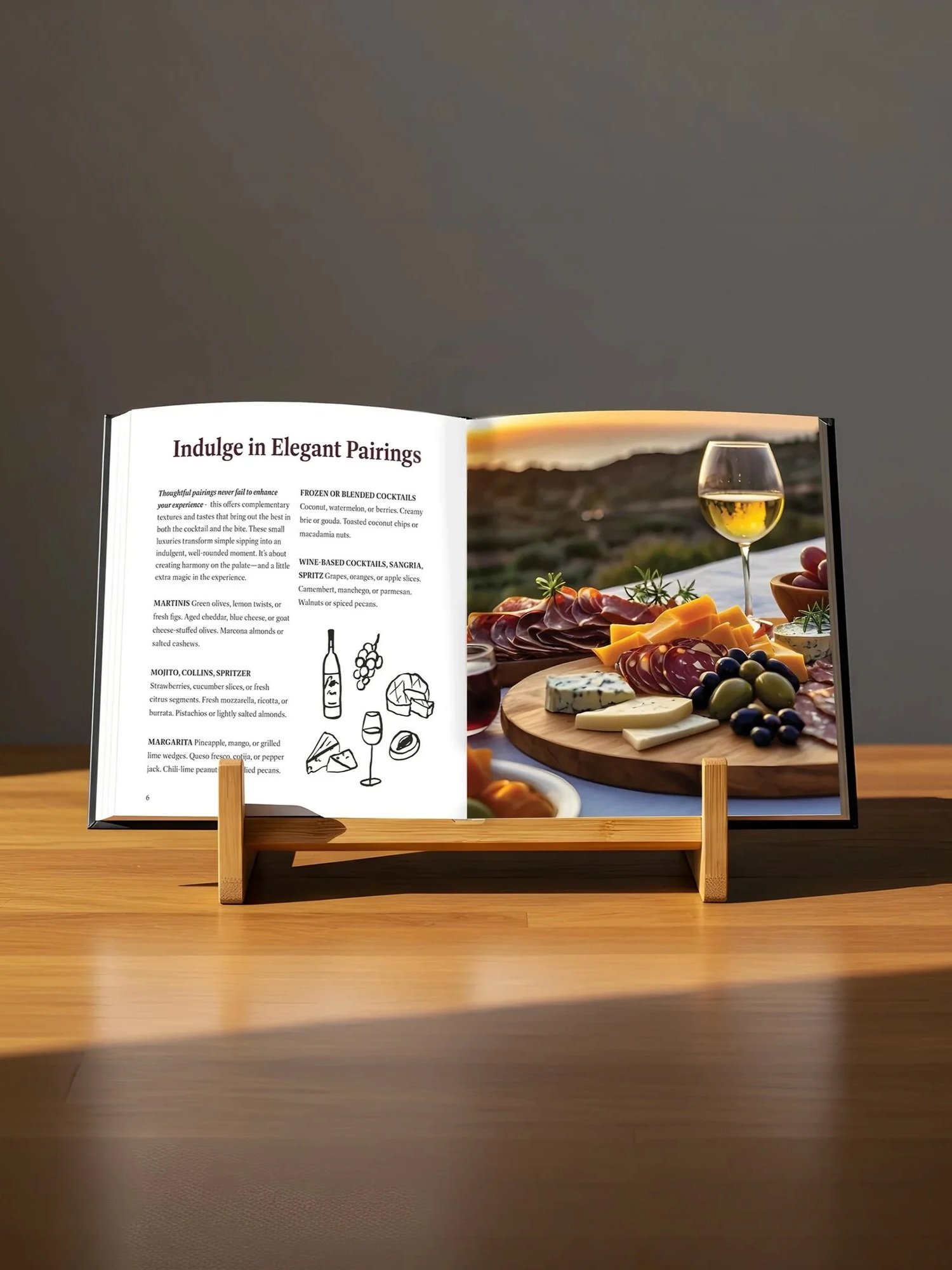 Shake, Sip, and Savor | Book Design 